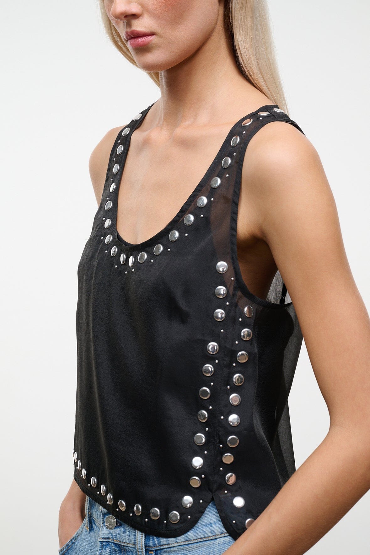 Cara Top | Black Studs — 3