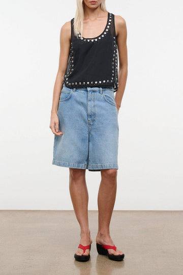 Cara Top | Black Studs — 1