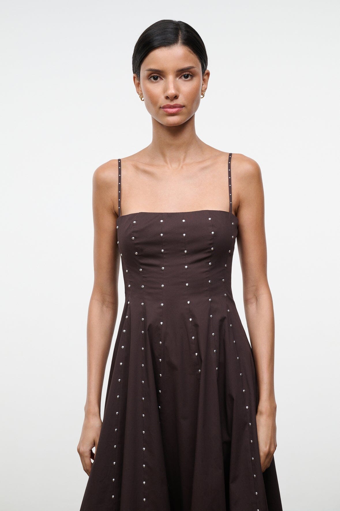 Wylie Dress | Earth Studs — 4