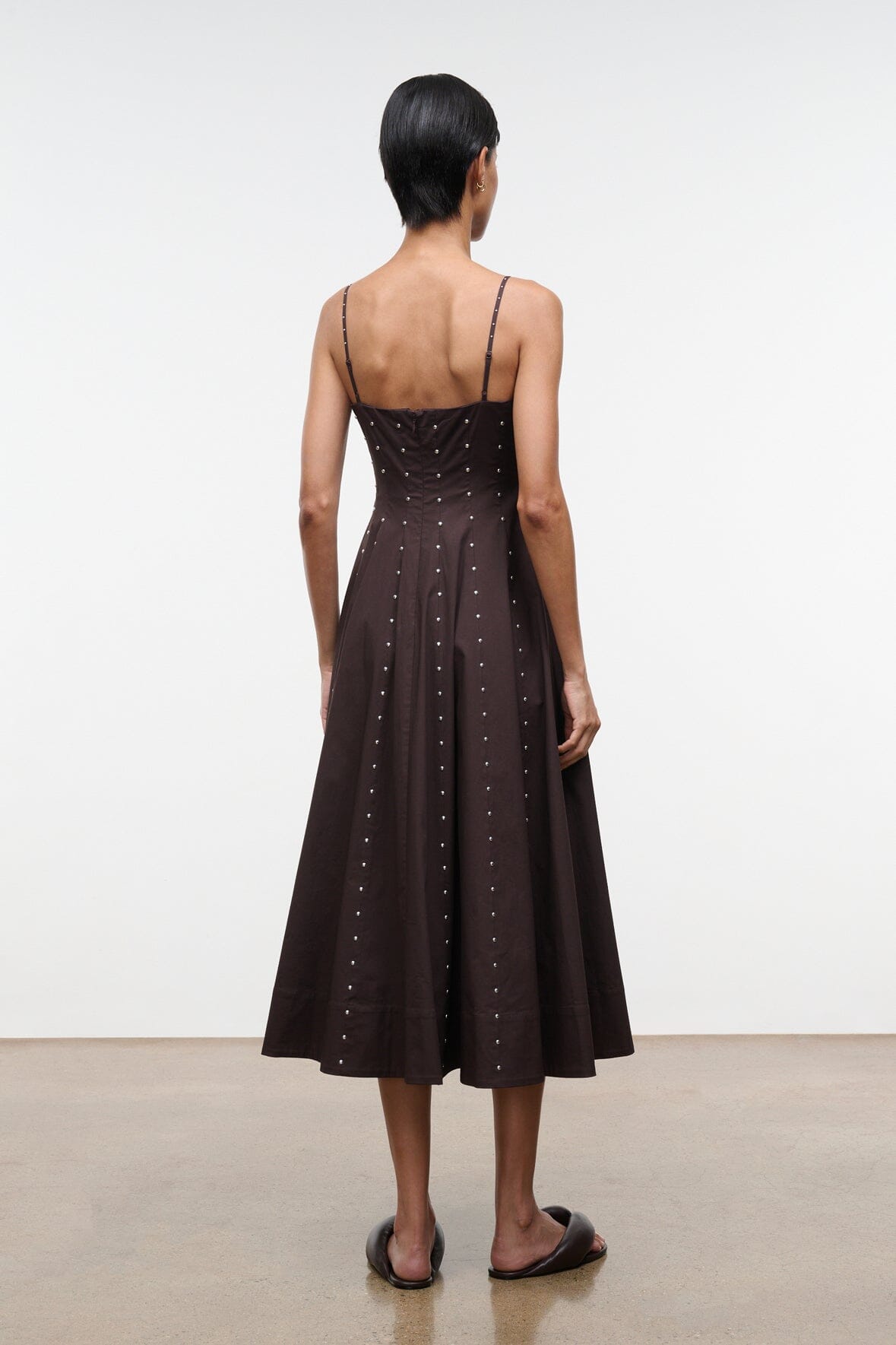 Wylie Dress | Earth Studs — 3