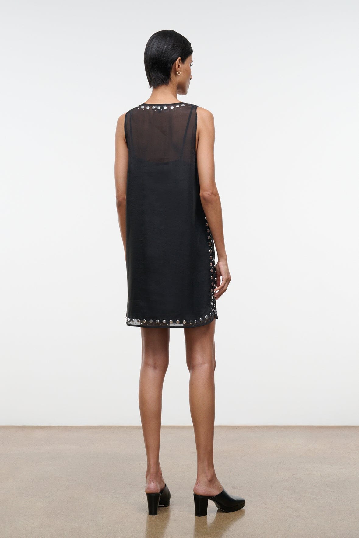 Cara Dress | Black Studs — 3