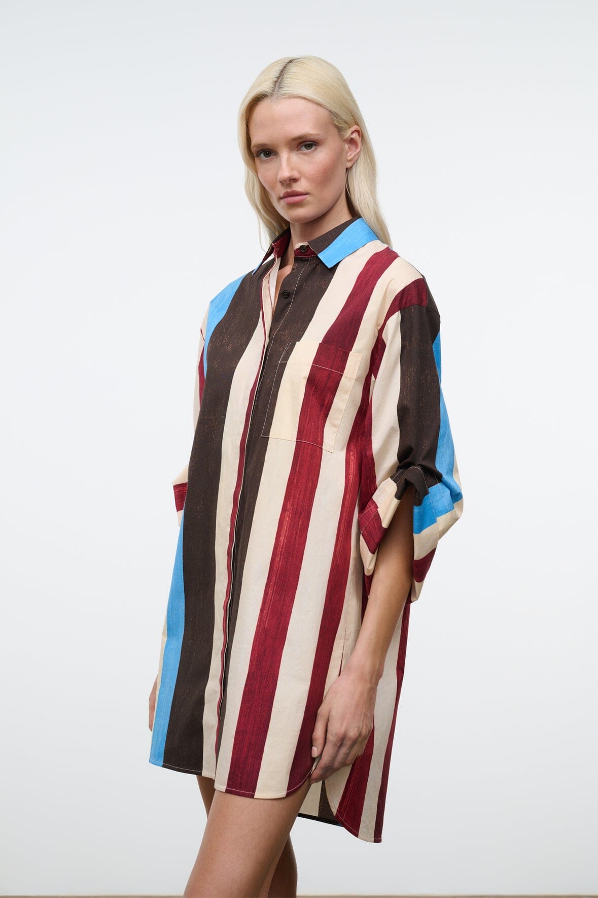 Nico Dress | Caffe Stripe — 5
