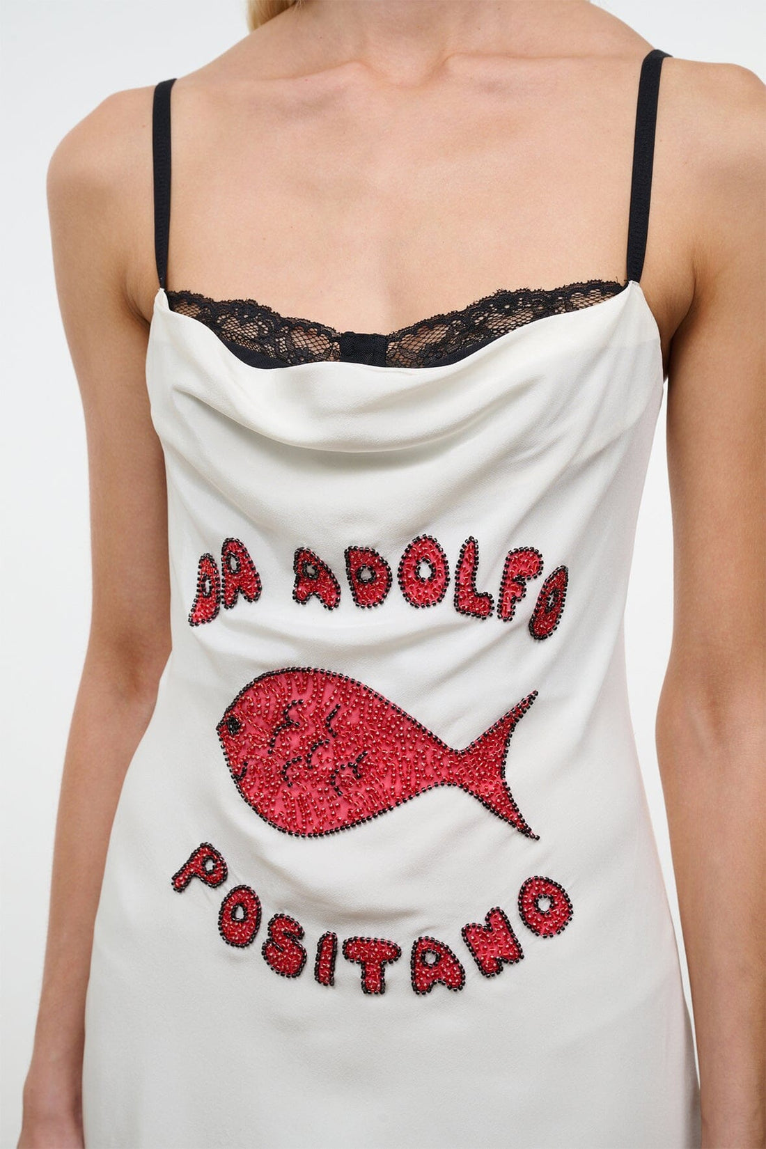 Evangeline Silk Mini Dress | Da Adolfo — 1