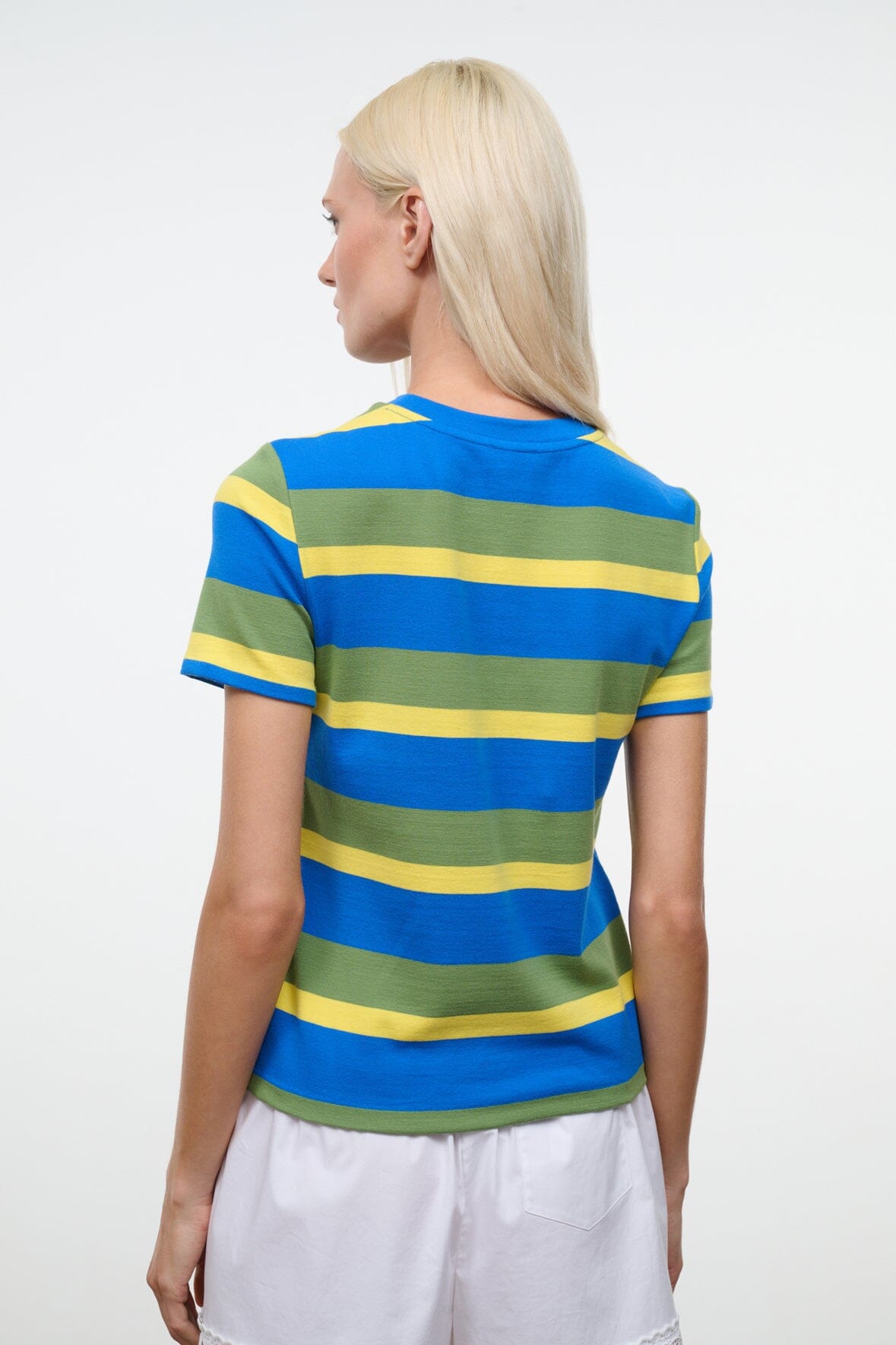 Weekend Crew Tee | Costa Stripe — 4