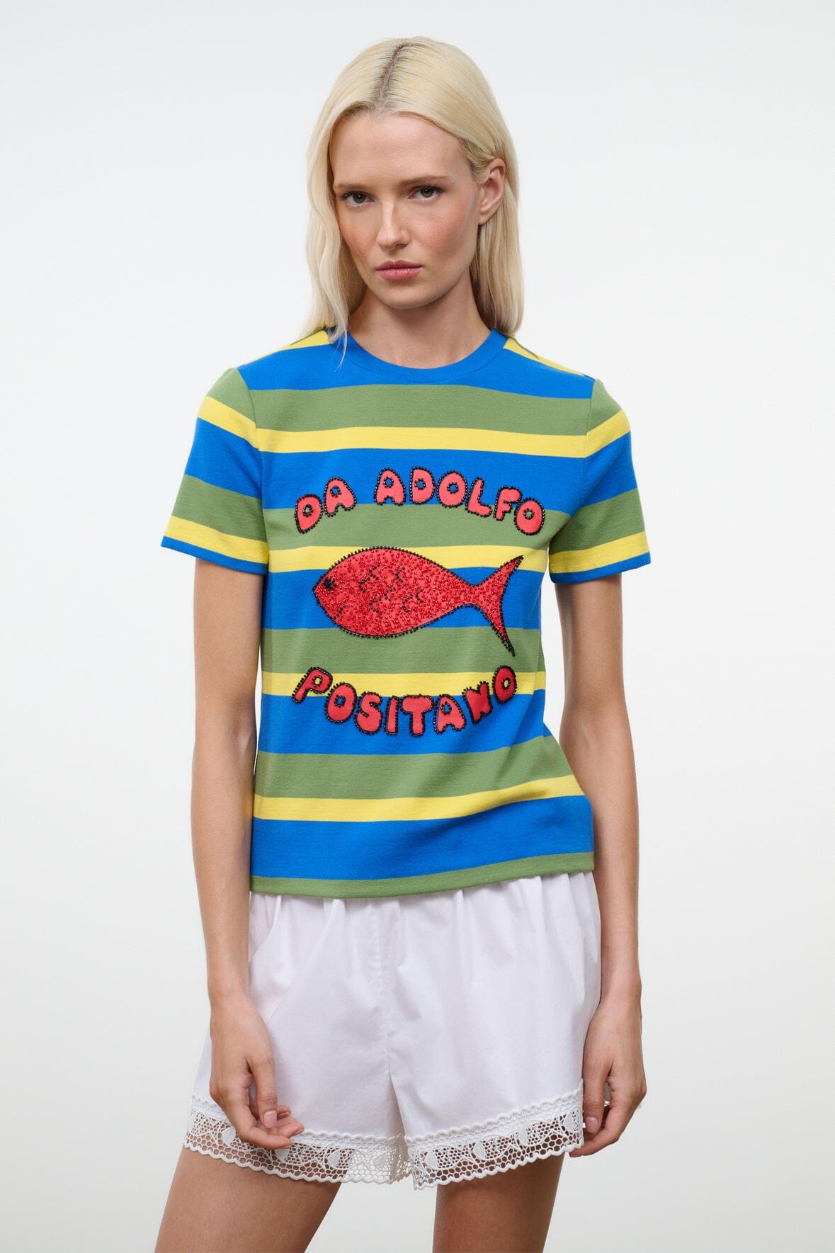 Weekend Crew Tee | Costa Stripe — 3