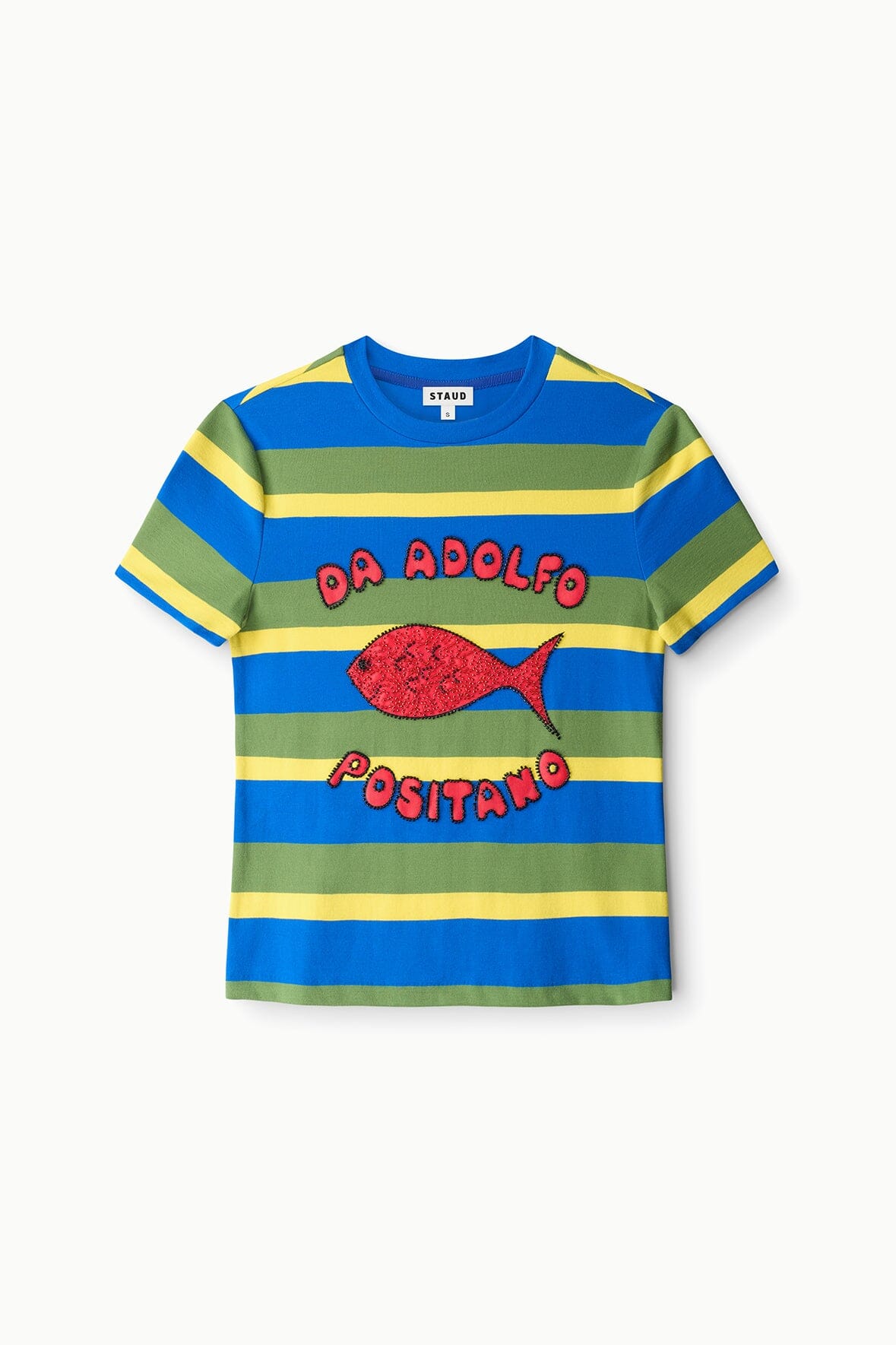 Weekend Crew Tee | Costa Stripe — 5