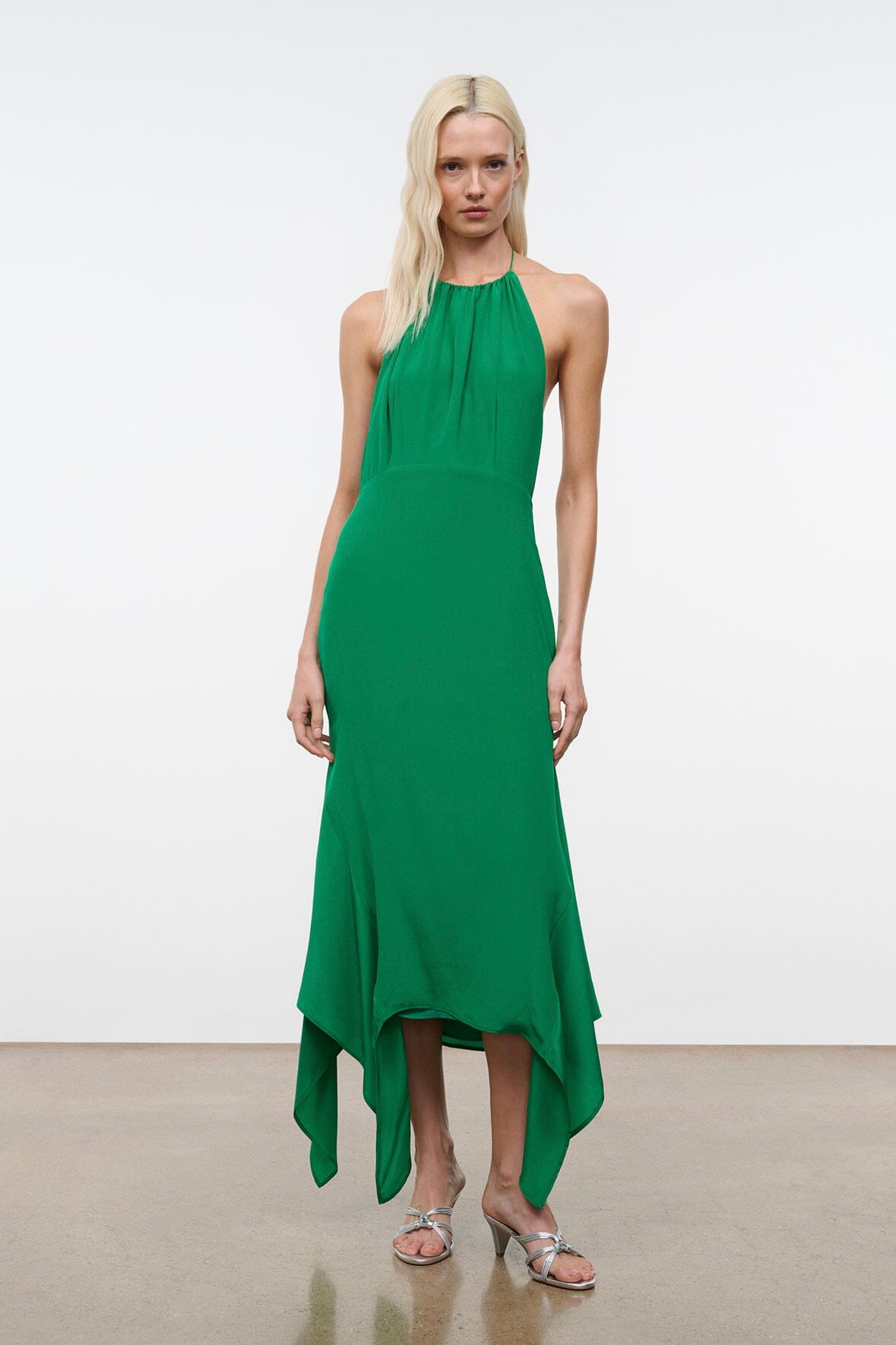 Bianca Silk Dress | Kelly — 3