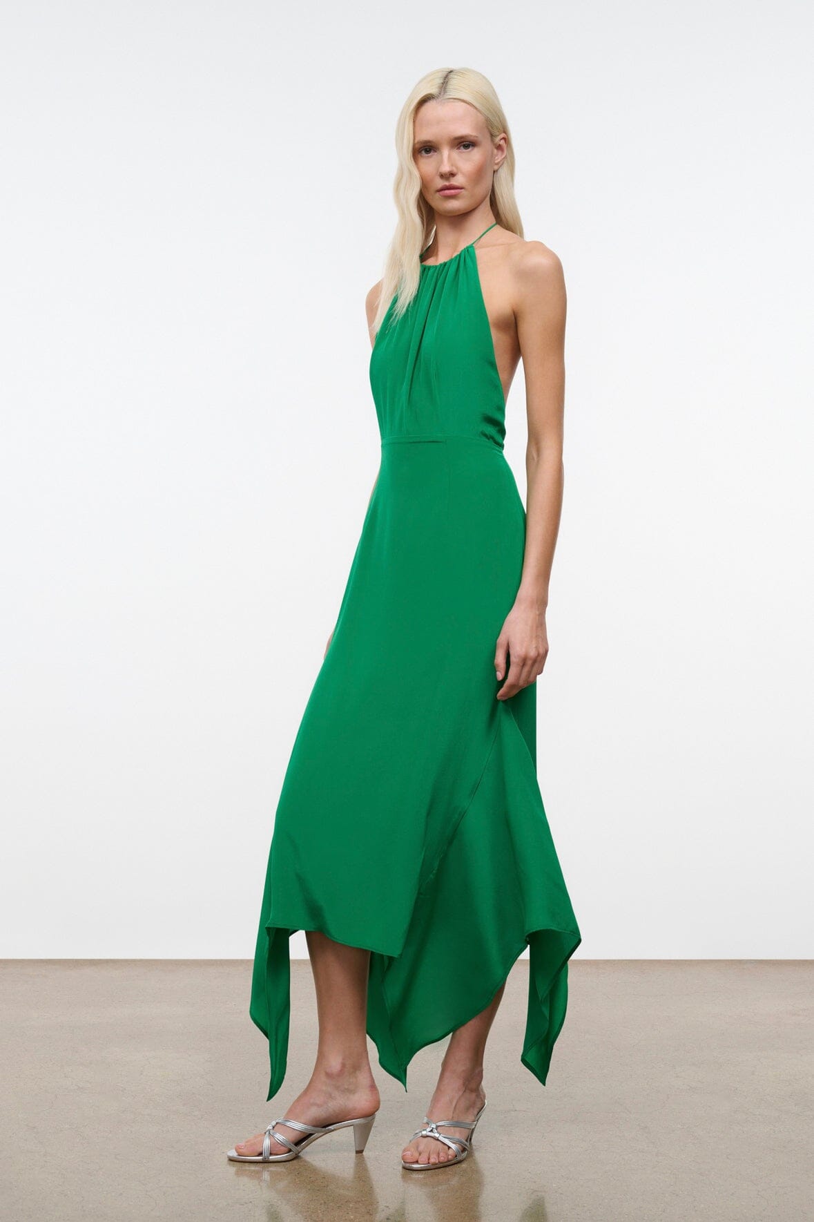 Bianca Silk Dress | Kelly — 4
