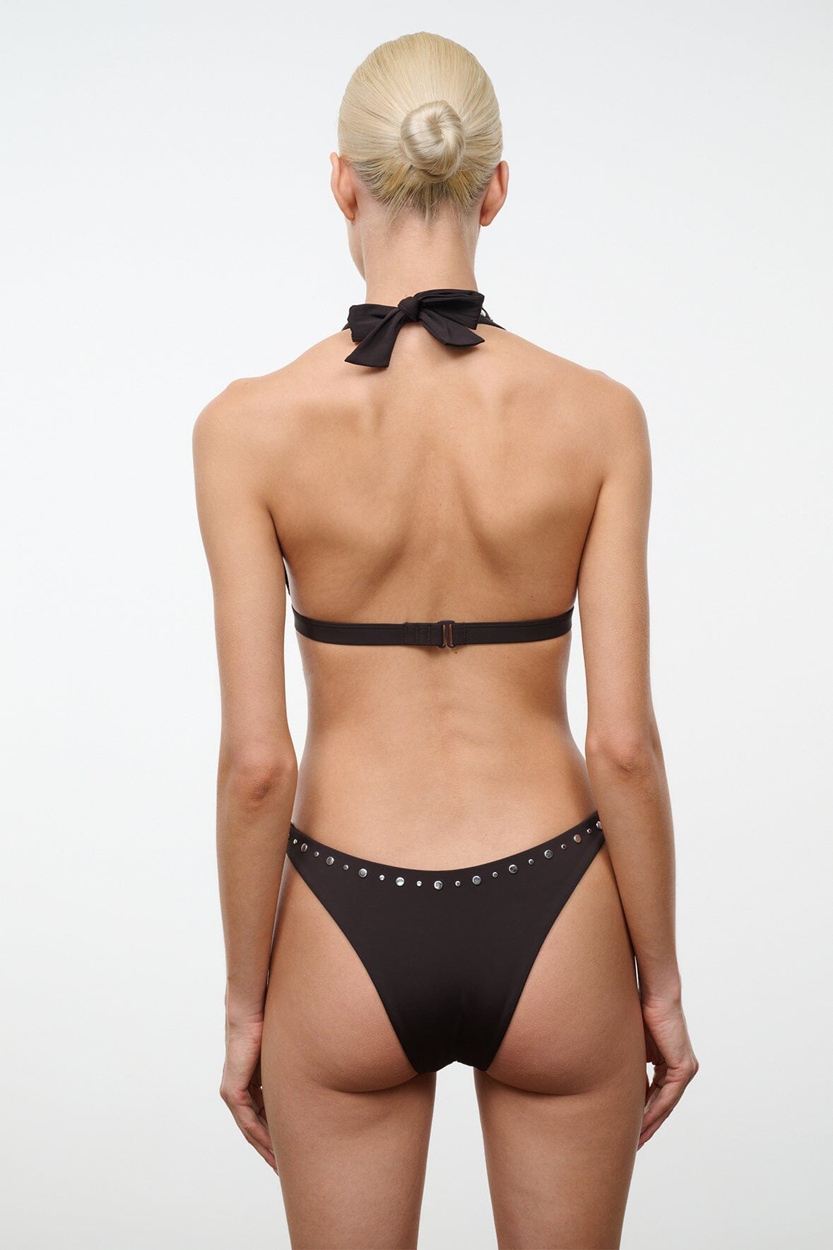 Irina Bikini Top | Espresso Studs — 5