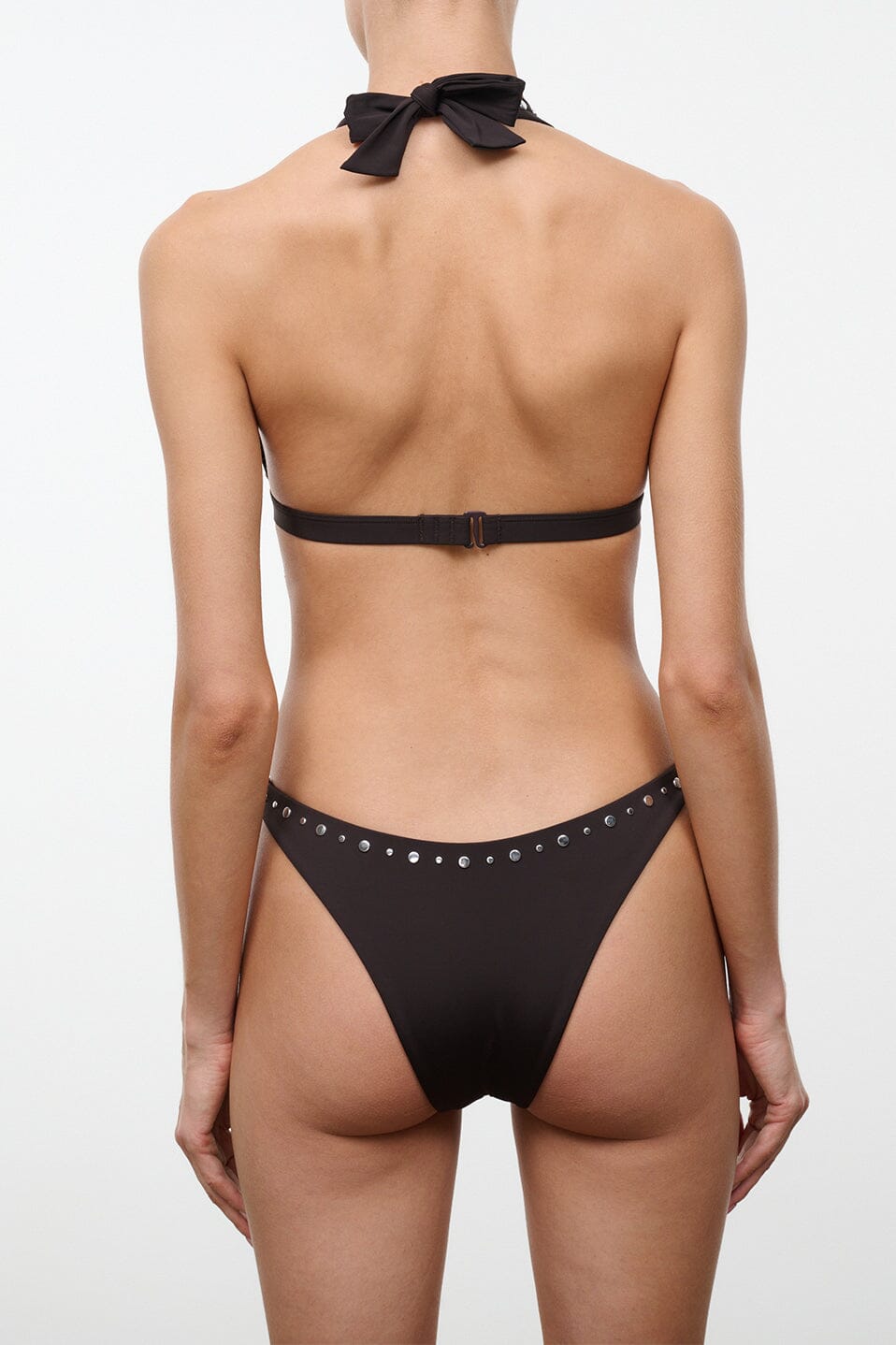 Dana Bikini Bottom | Espresso Studs — 4