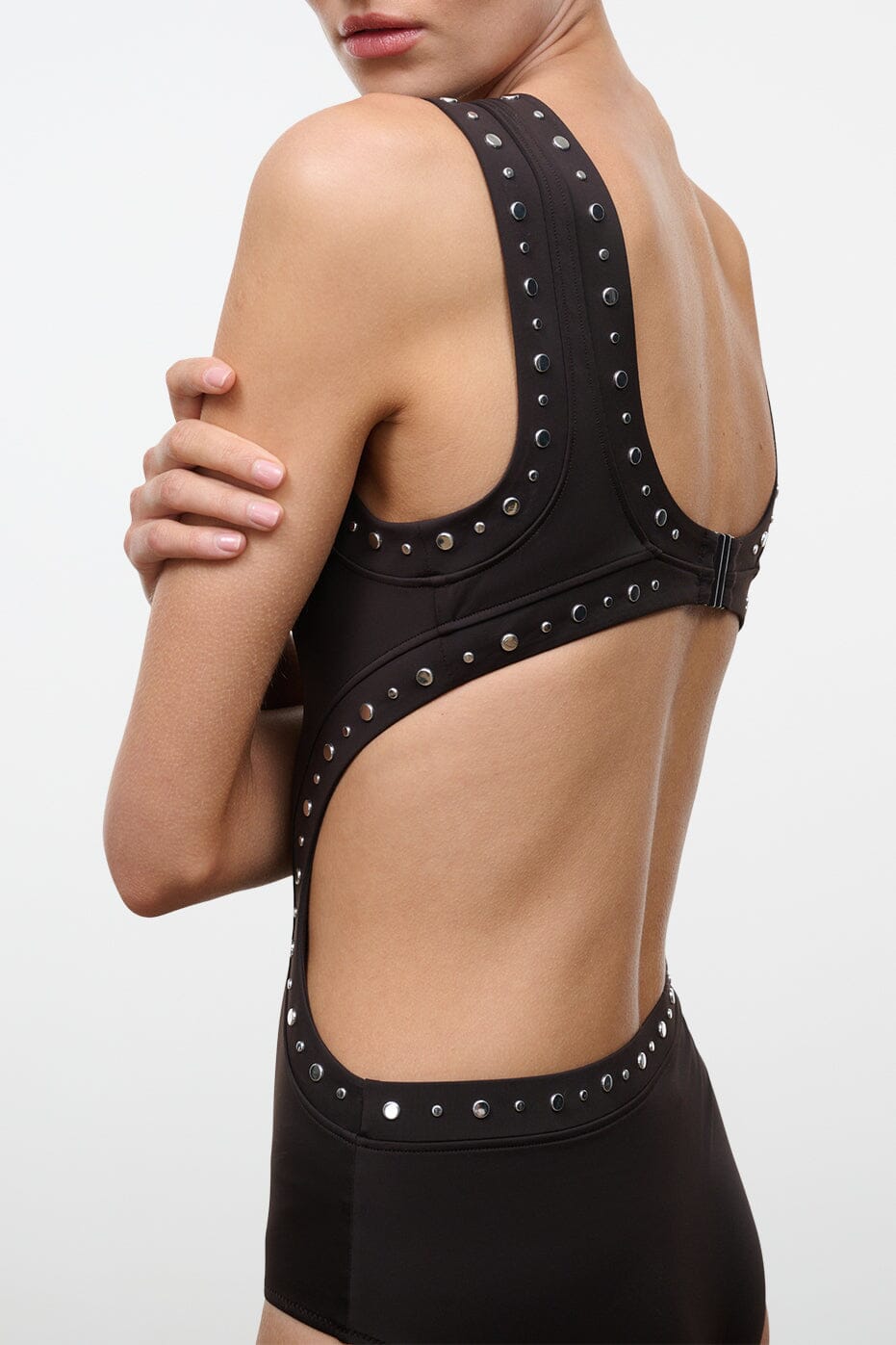 Dolce One Piece | Espresso Studs — 1