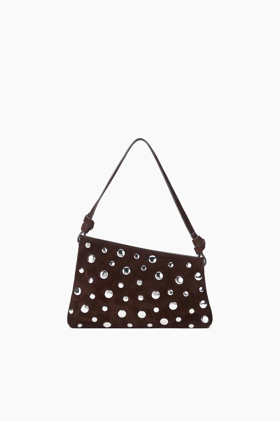 Dani Mini Shoulder Bag | Espresso Studs — 1