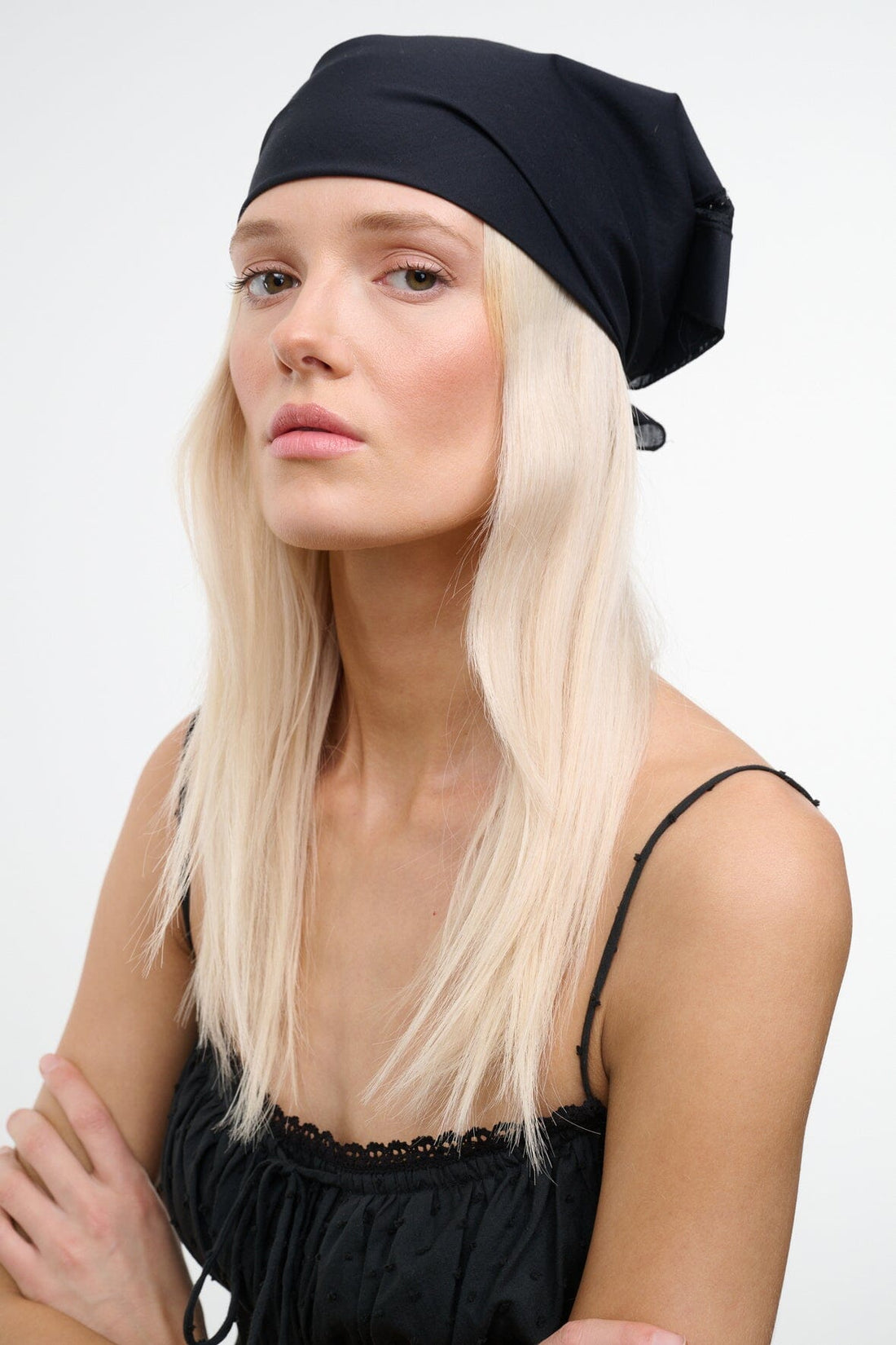 Sunny Headscarf | Black — 1