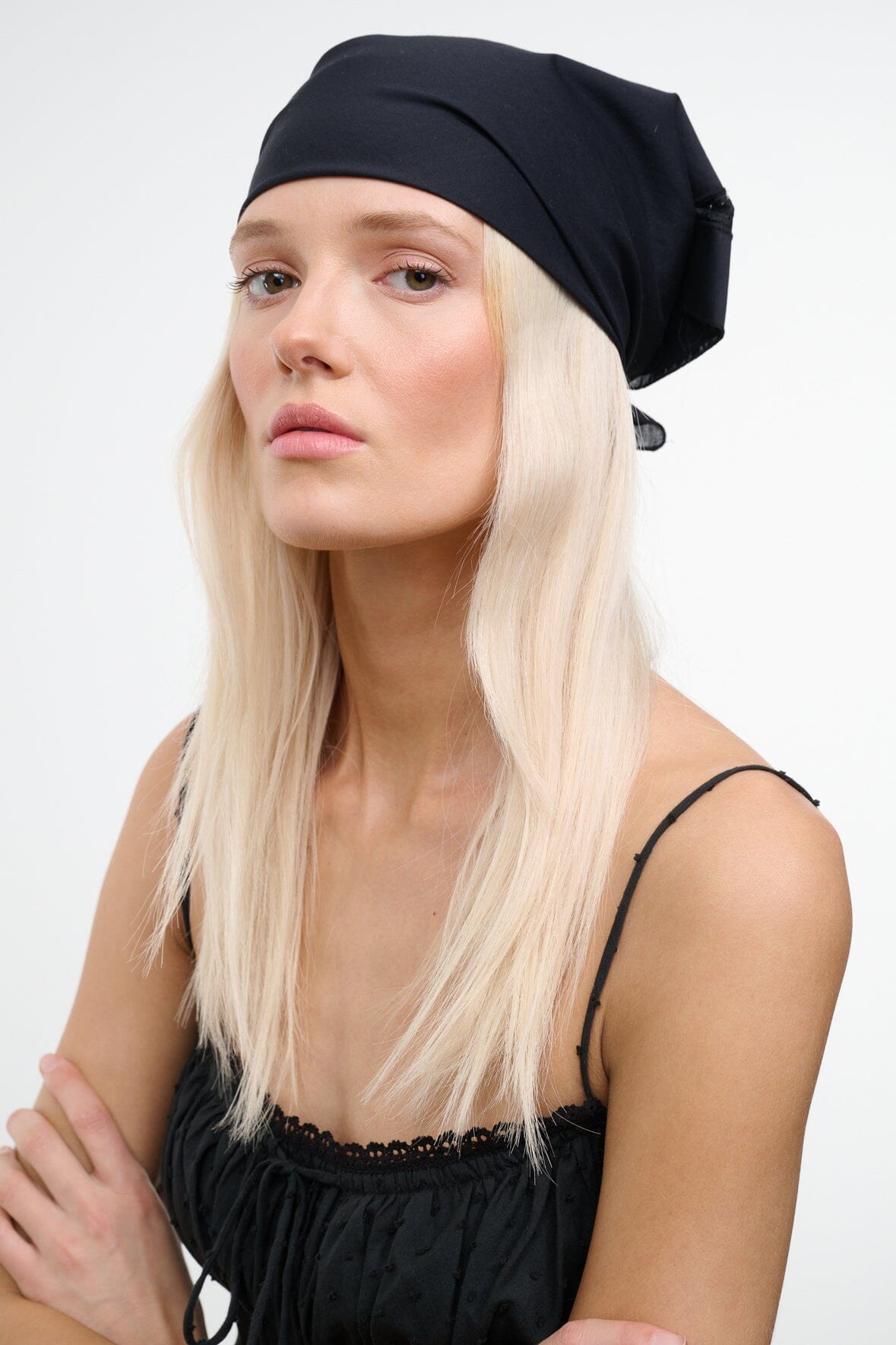 Sunny Headscarf | Black — 2