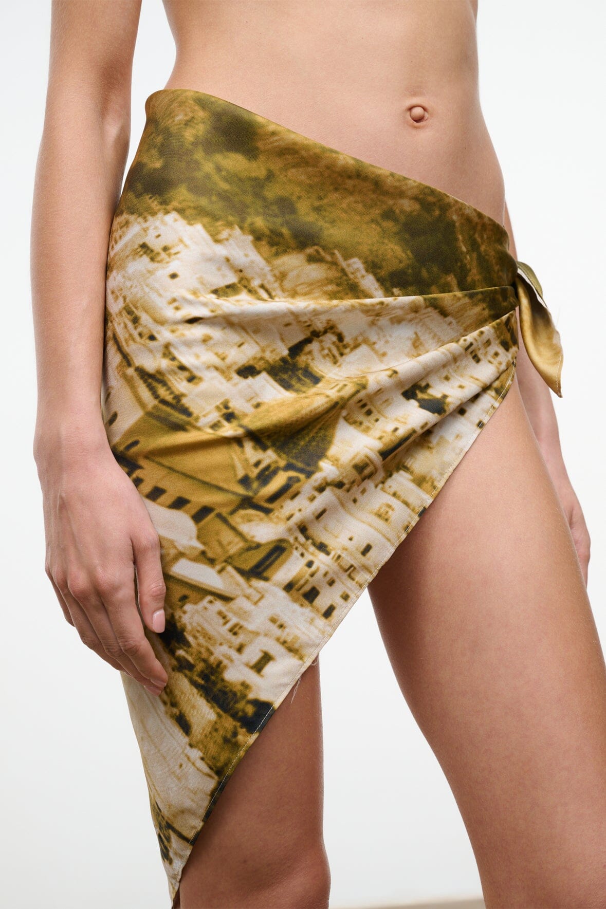 Cecile Silk Scarf | Cliffside — 2