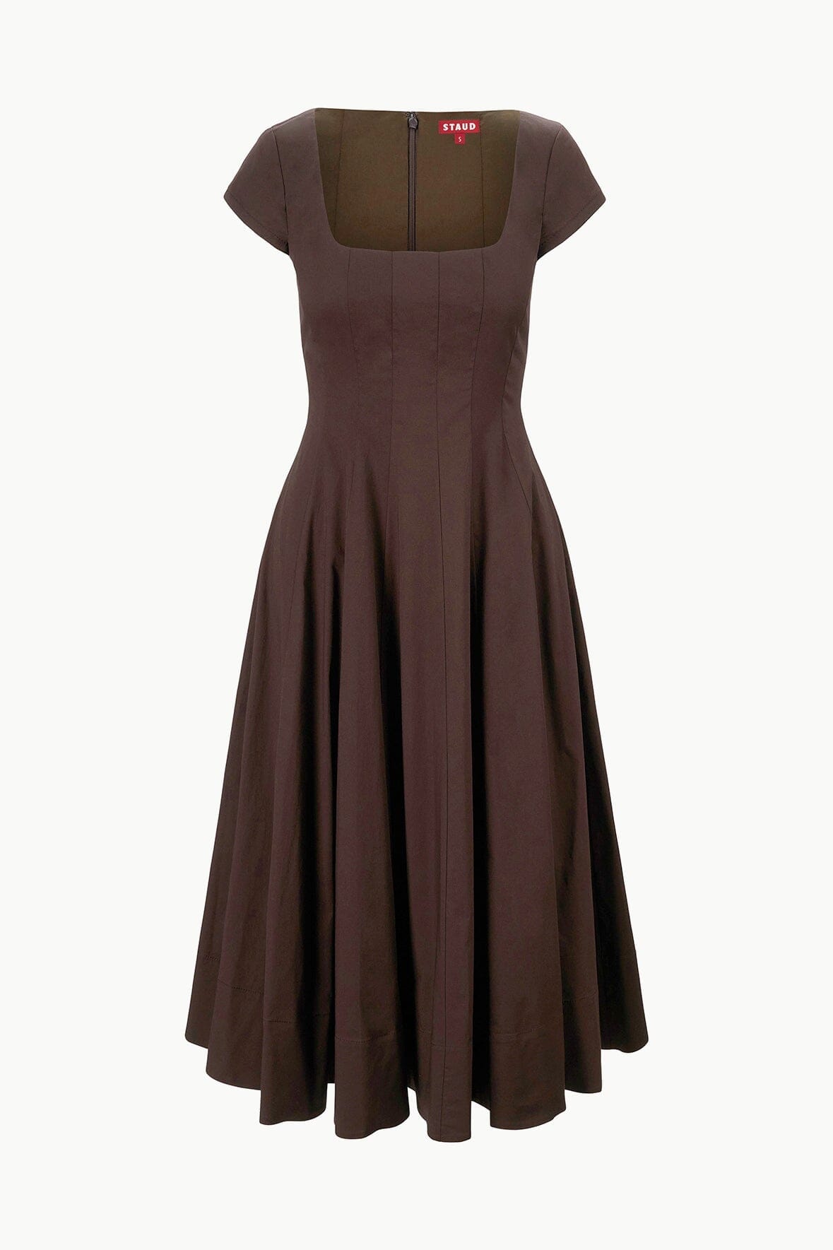 Short Sleeve Wells Dress | Earth — 5