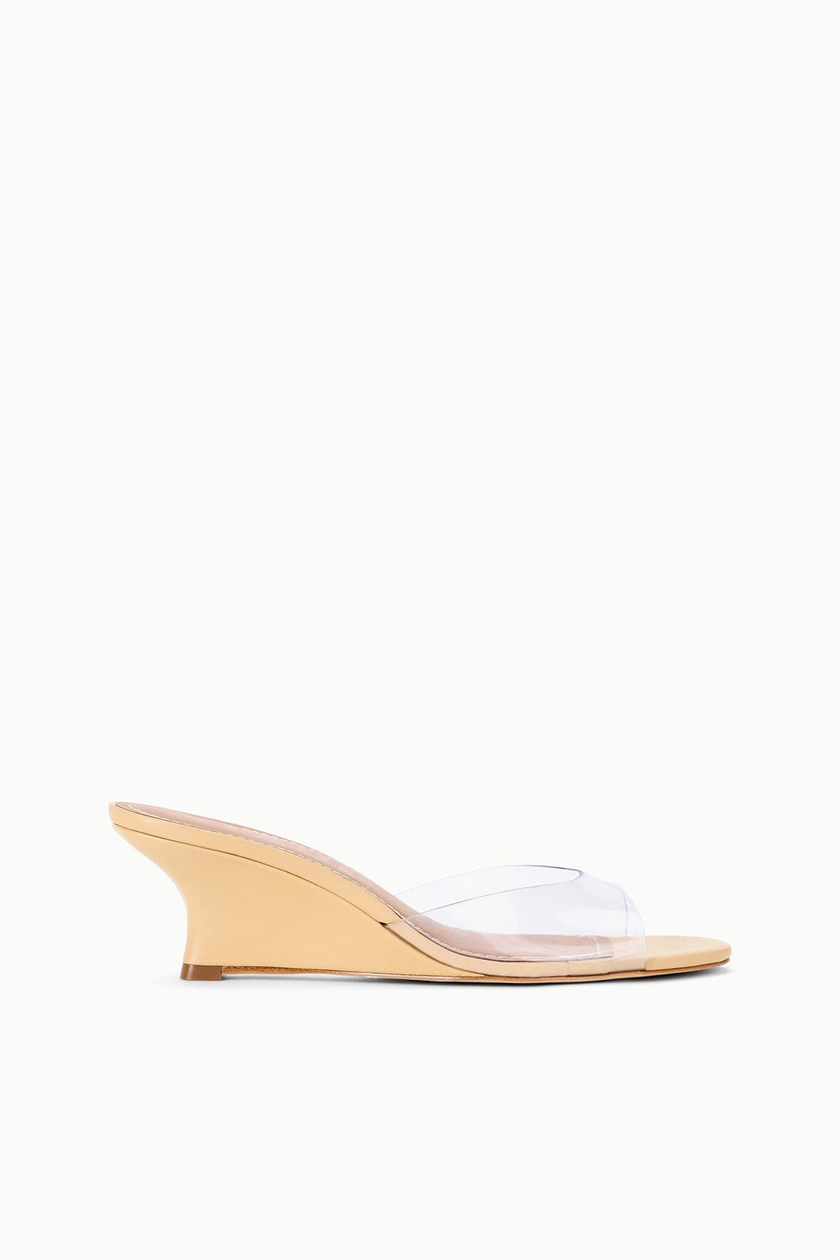 Brigitte Wedge | Porcini PVC — 1