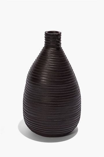 Stratum Wrapped Vase | Espresso — 1