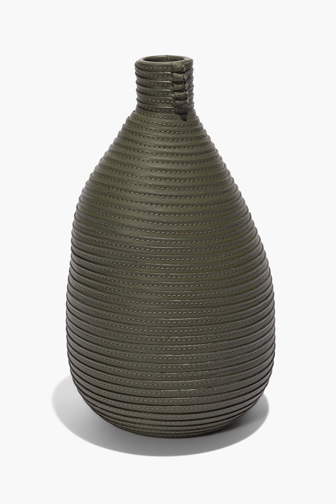 Stratum Wrapped Vase | Moss — 3