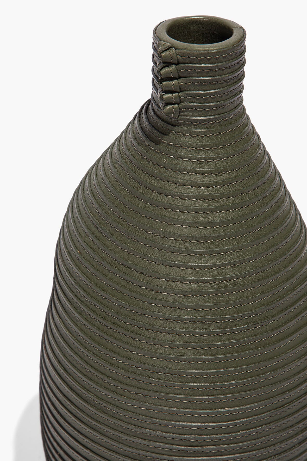 Stratum Wrapped Vase | Moss — 2