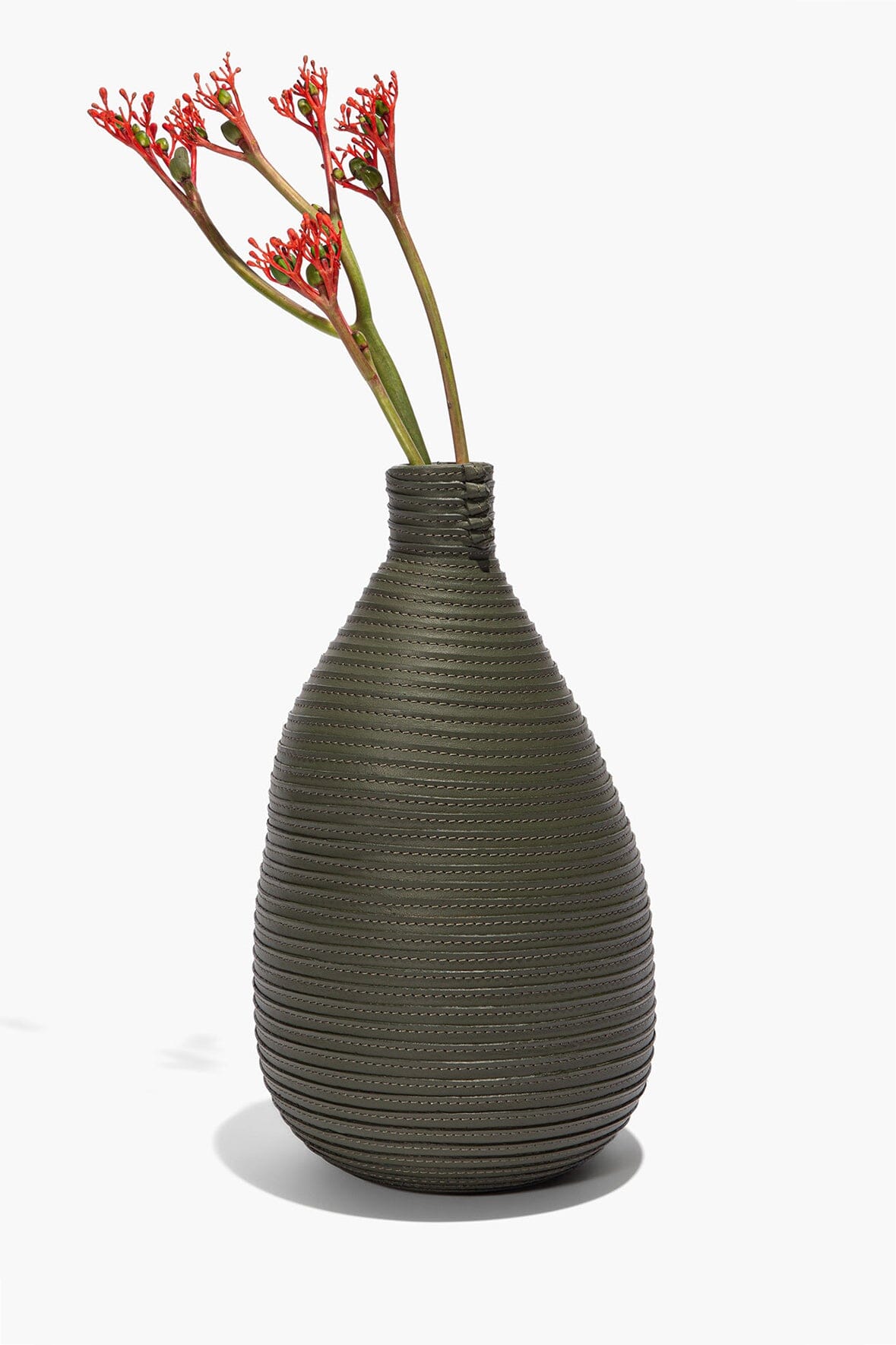 Stratum Wrapped Vase | Moss — 1