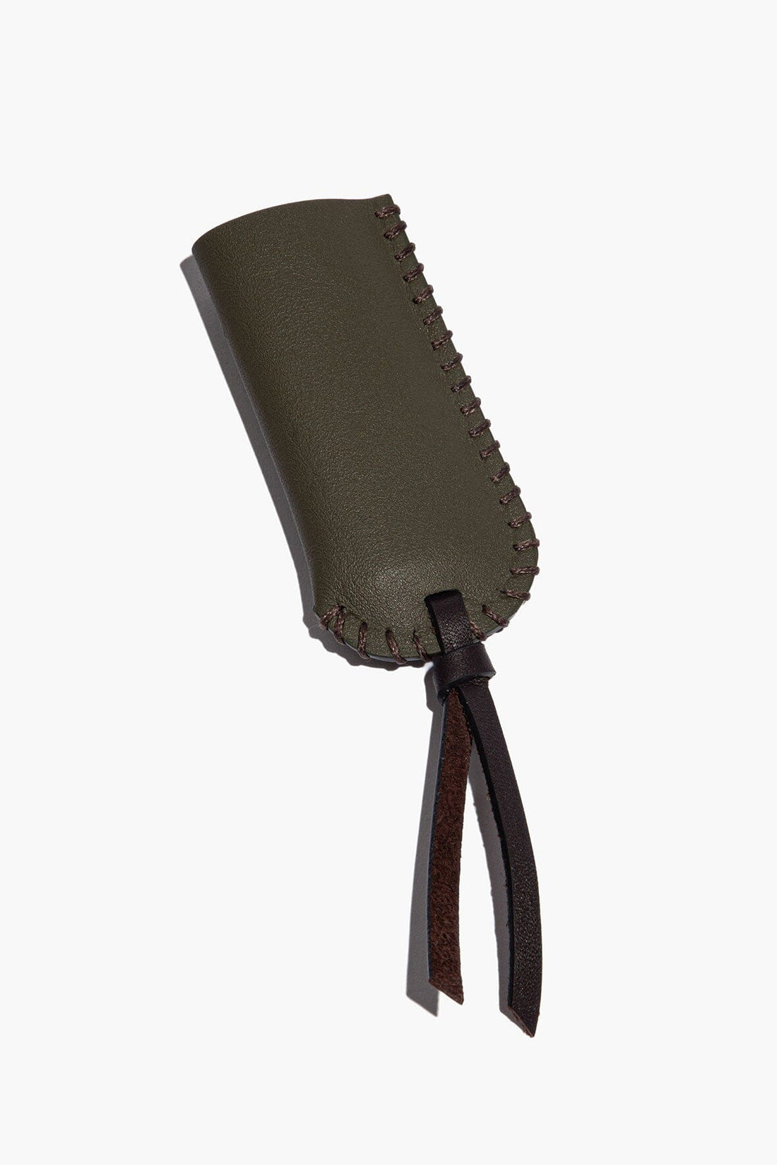 Pyre Leather Lighter Cover | Moss — 1