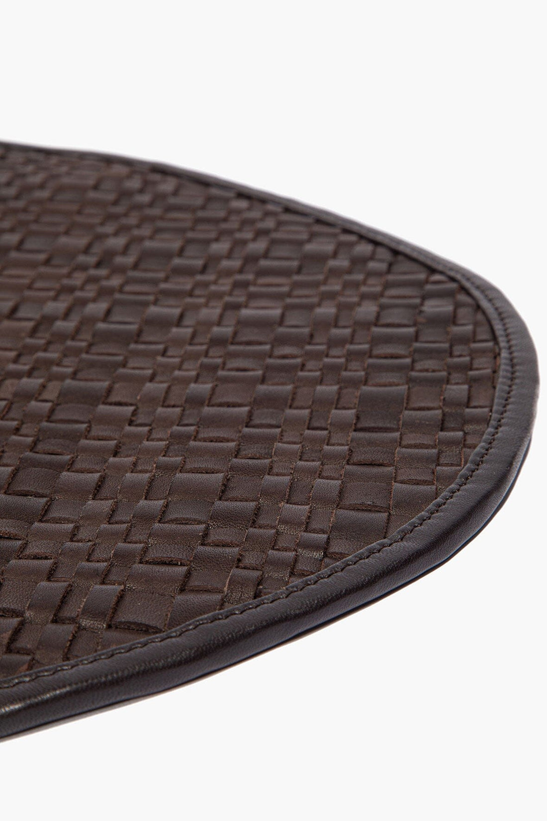 Gentry Leather Placemat | Espresso — 1