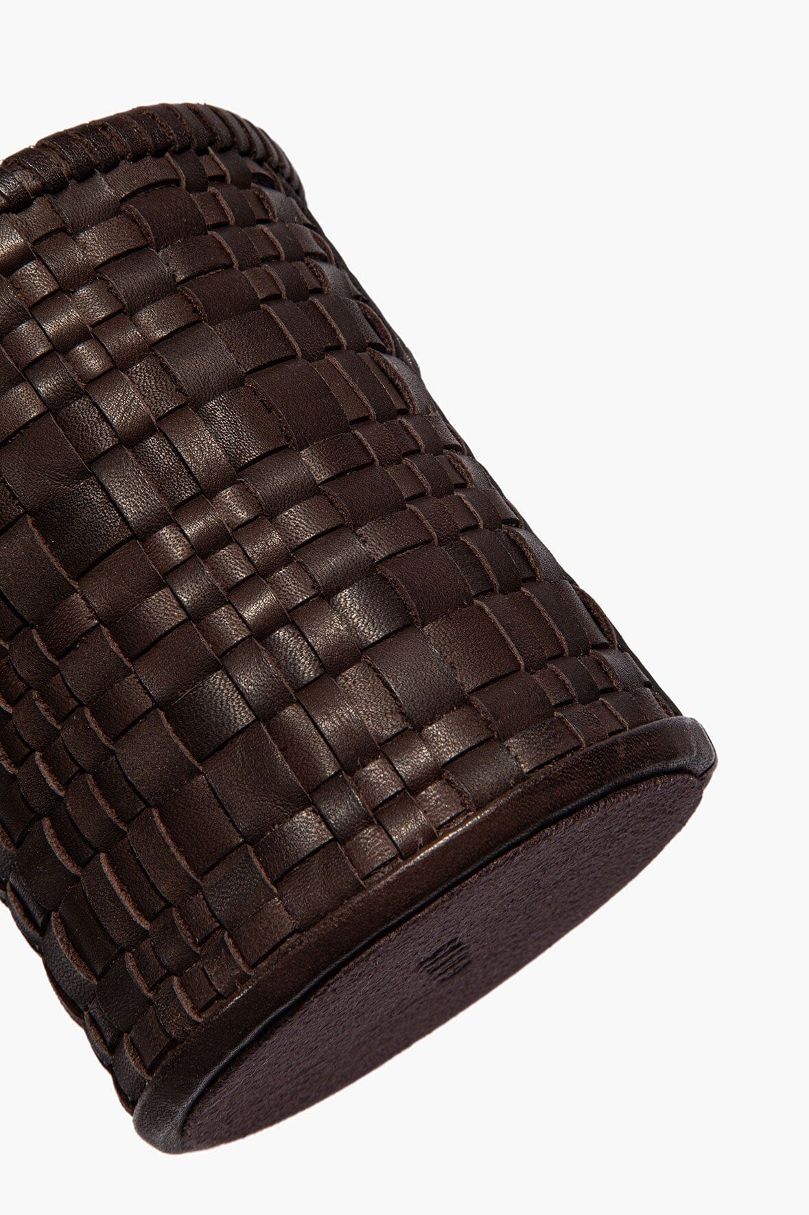 Rowe Woven Leather Candle | Espresso — 5