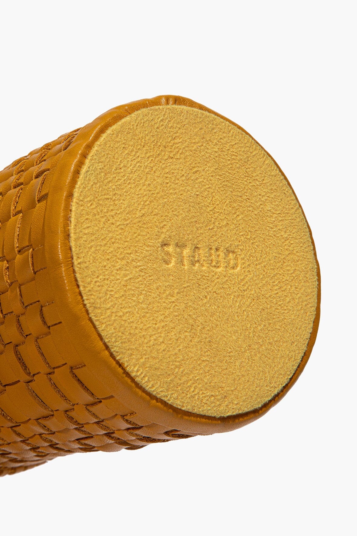 Rowe Woven Leather Candle | Goldenrod — 5