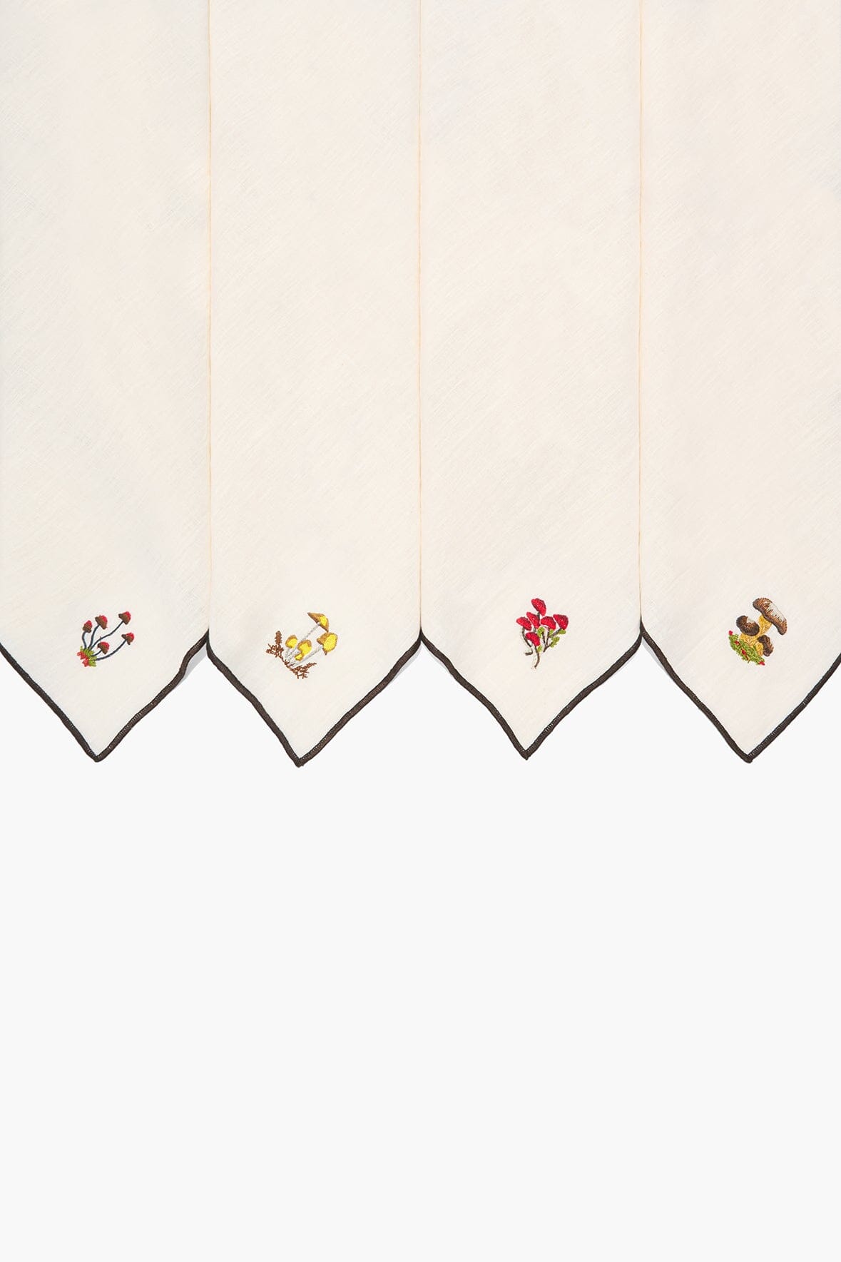 Gala Embroidered Napkins | Natural — 2