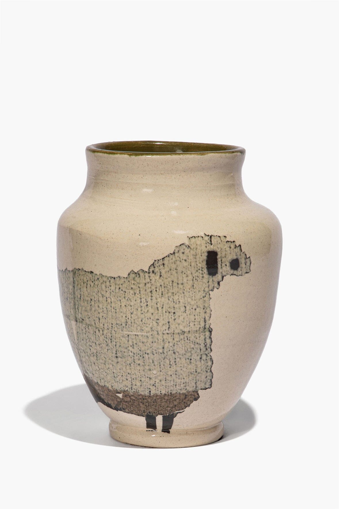 Ceramic Sheep Vase | Round — 1