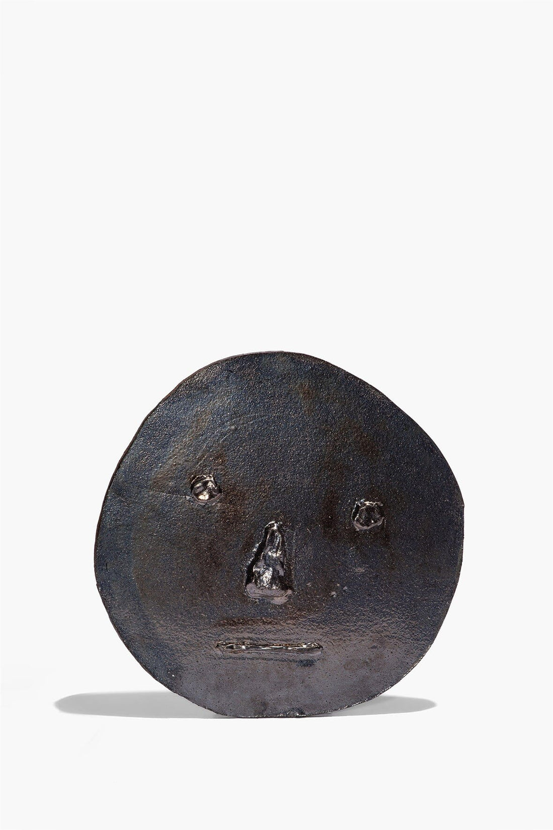 Constantin Ceramic Face | Burnt Black Glaze — 1