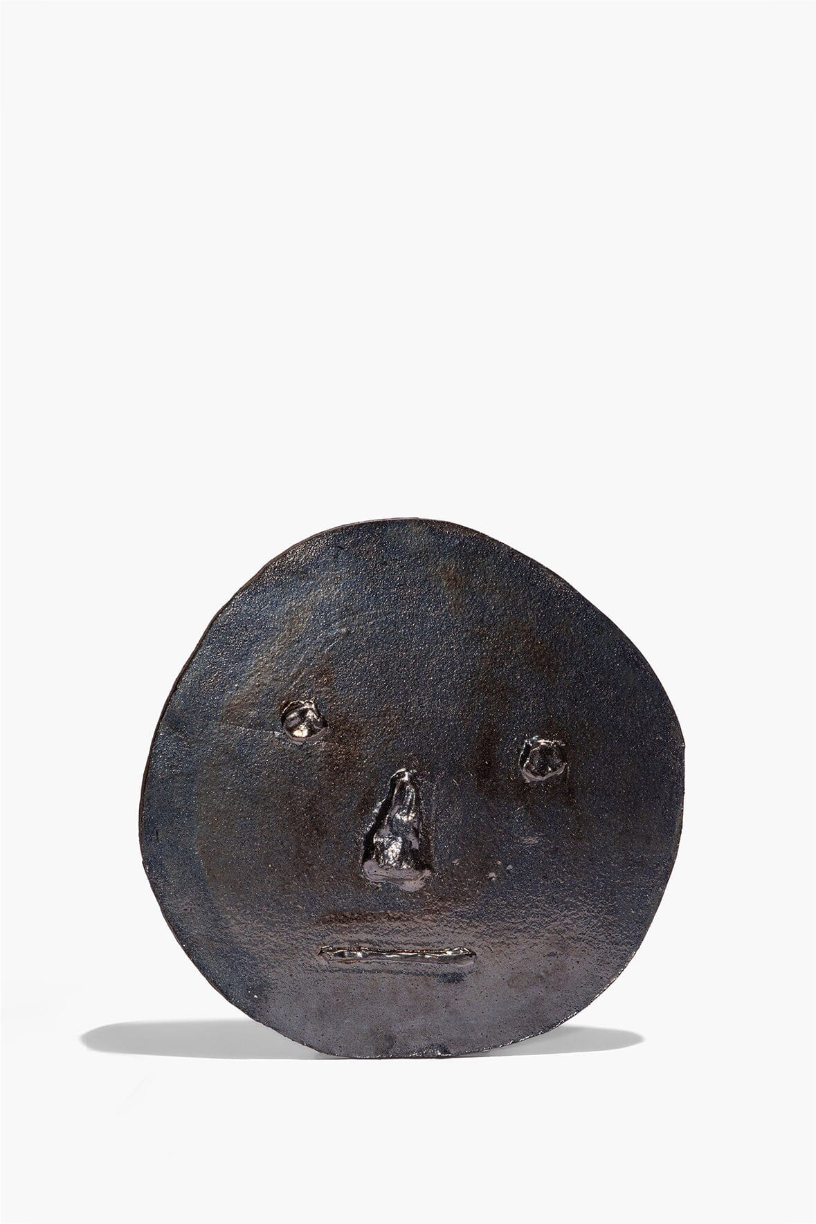 Constantin Ceramic Face | Burnt Black Glaze — 1