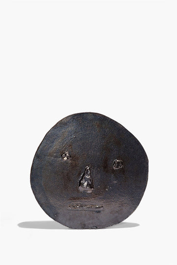 Constantin Ceramic Face | Burnt Black Glaze — 1