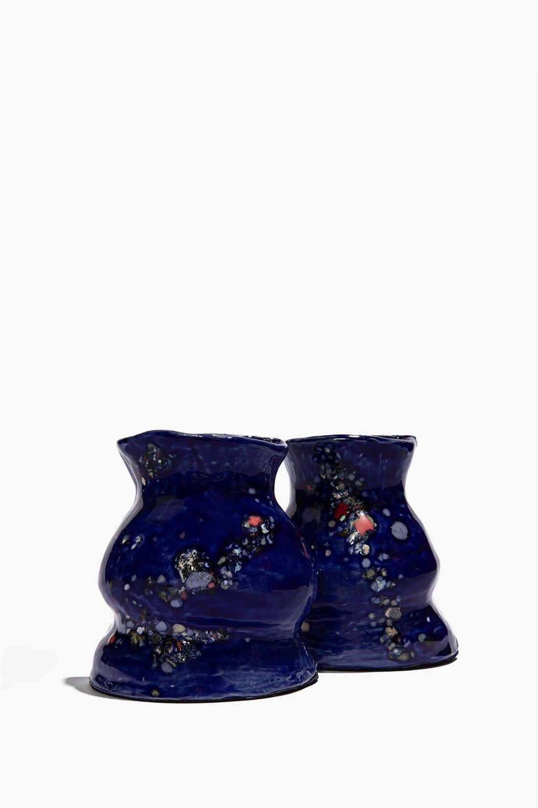 Ceramic Vase Bookends | Polka Dot — 1