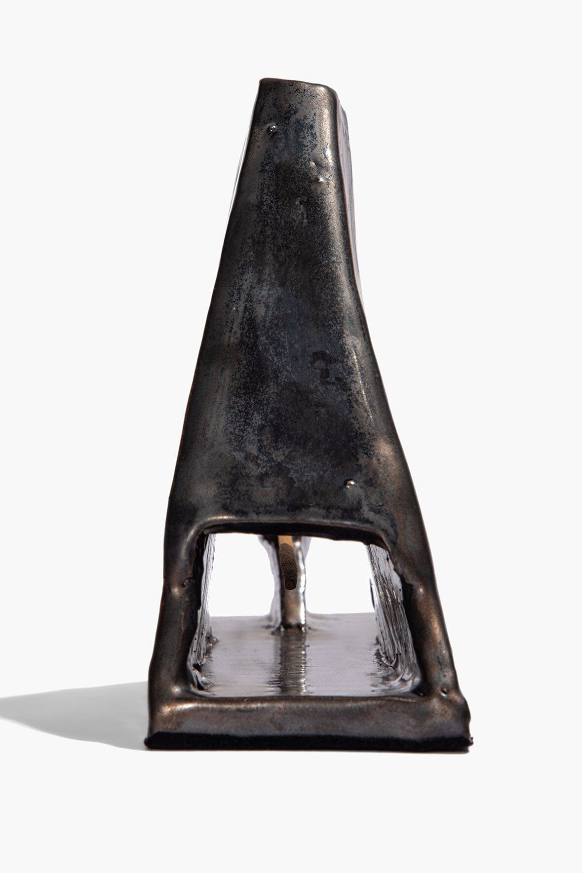 Pyramid Incense Holder | Molasses Glaze — 3