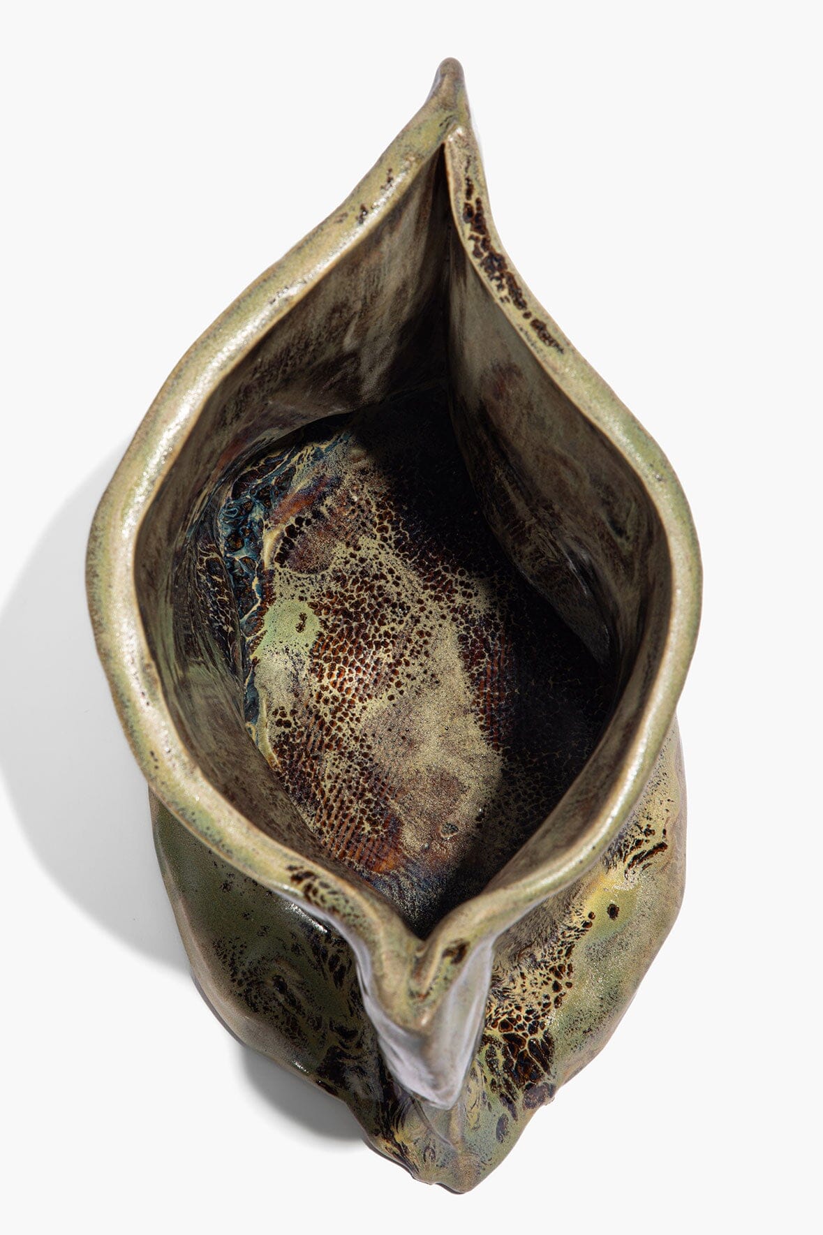 Ceramic Vase | Snake Skin Glaze — 4