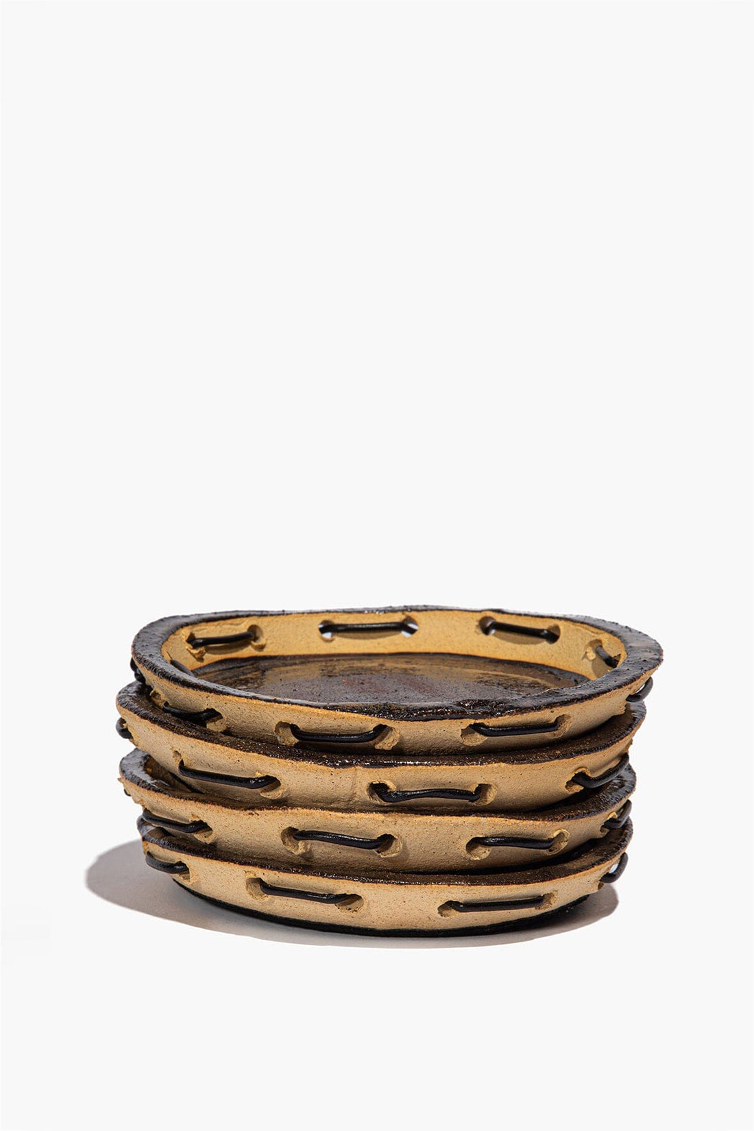 Coaster Set | Ceramic Leather — 1
