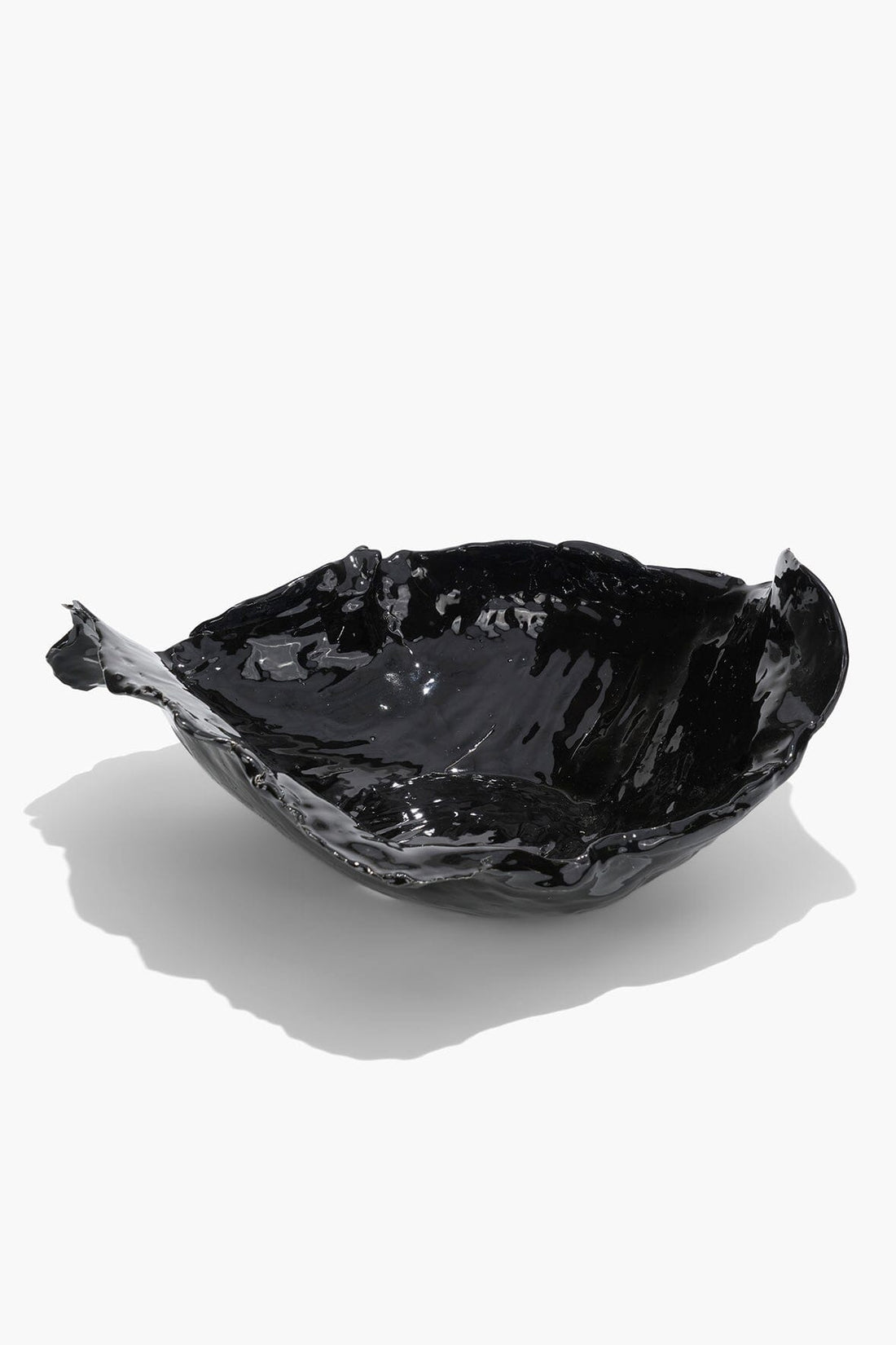 Wavy Bowl | Black Glaze — 1