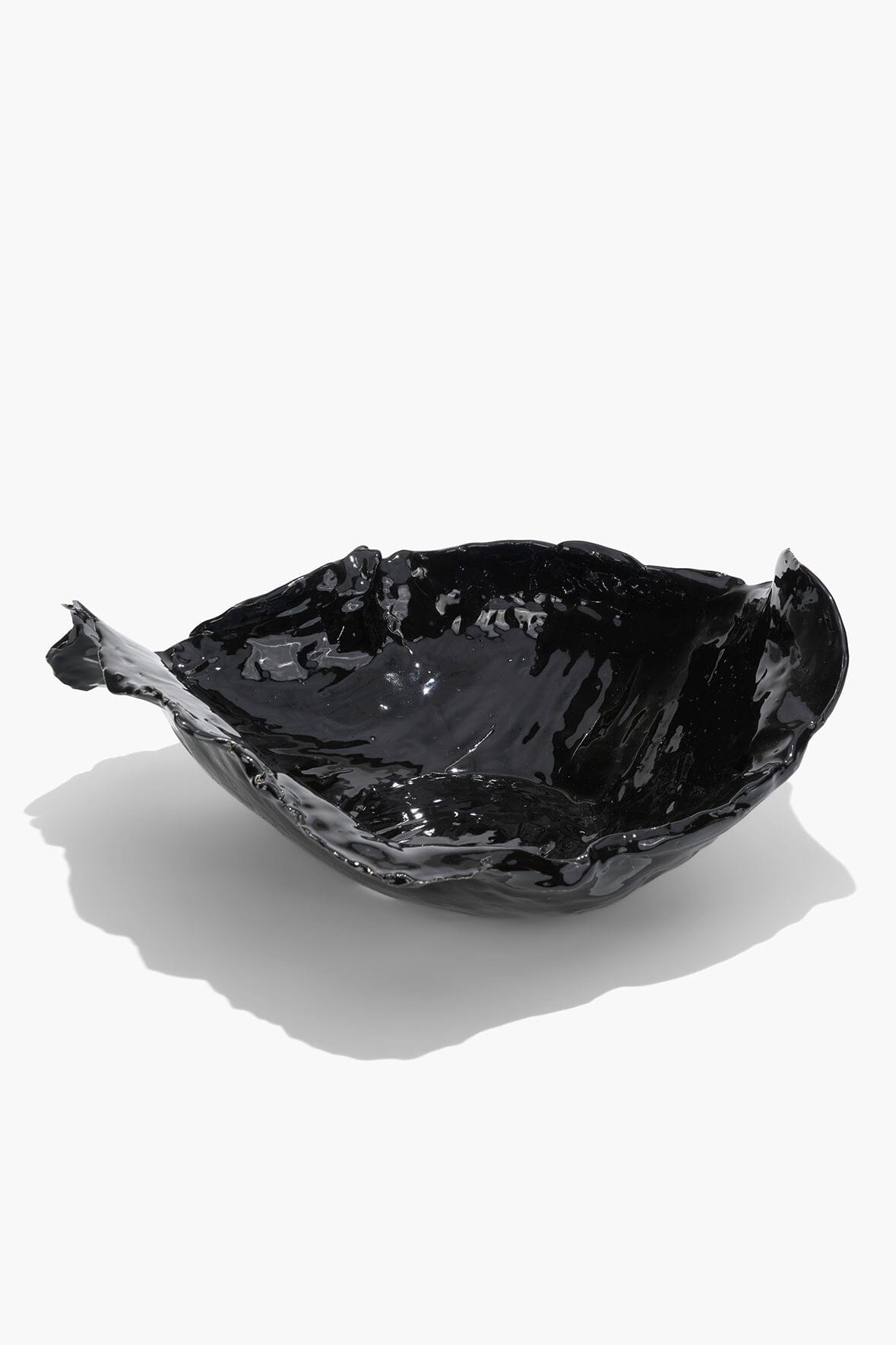 Wavy Bowl | Black Glaze — 1