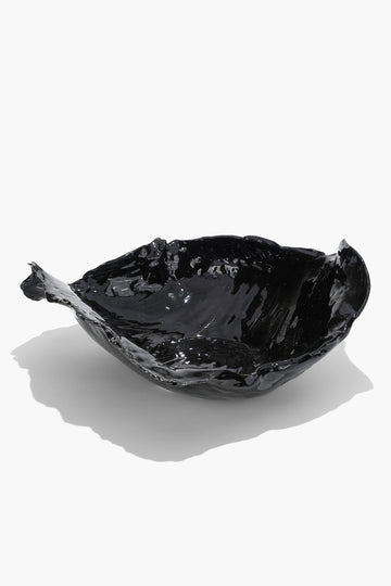 Wavy Bowl | Black Glaze — 1