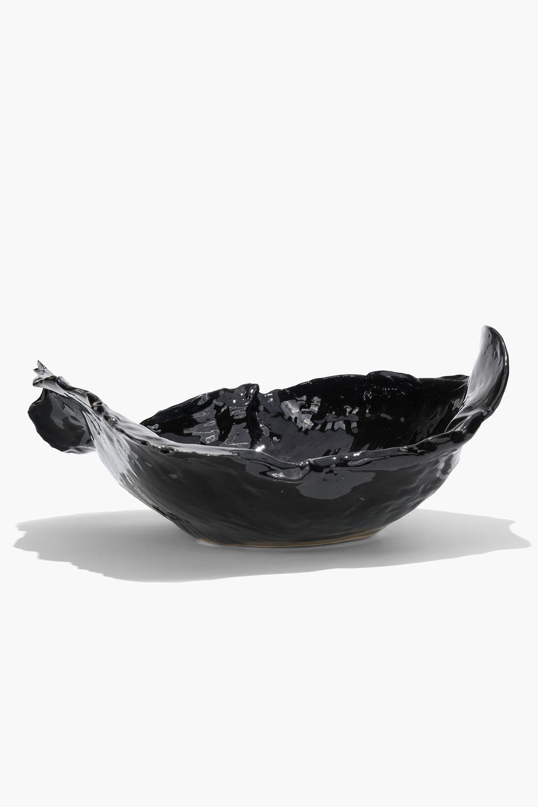 Wavy Bowl | Black Glaze — 1