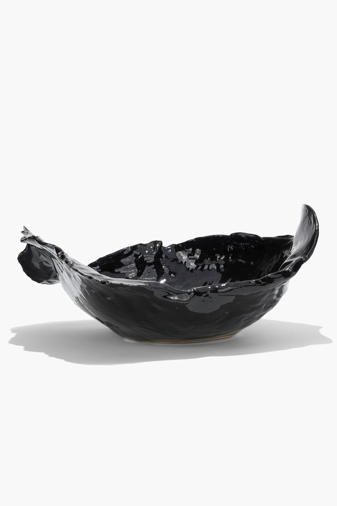 Wavy Bowl | Black Glaze — 2