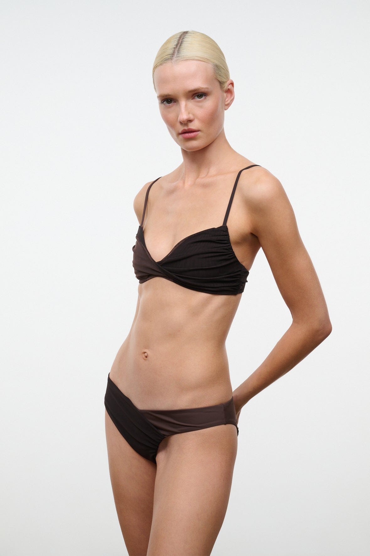 La Mer Bikini Top | Espresso Dark Chocolate — 3