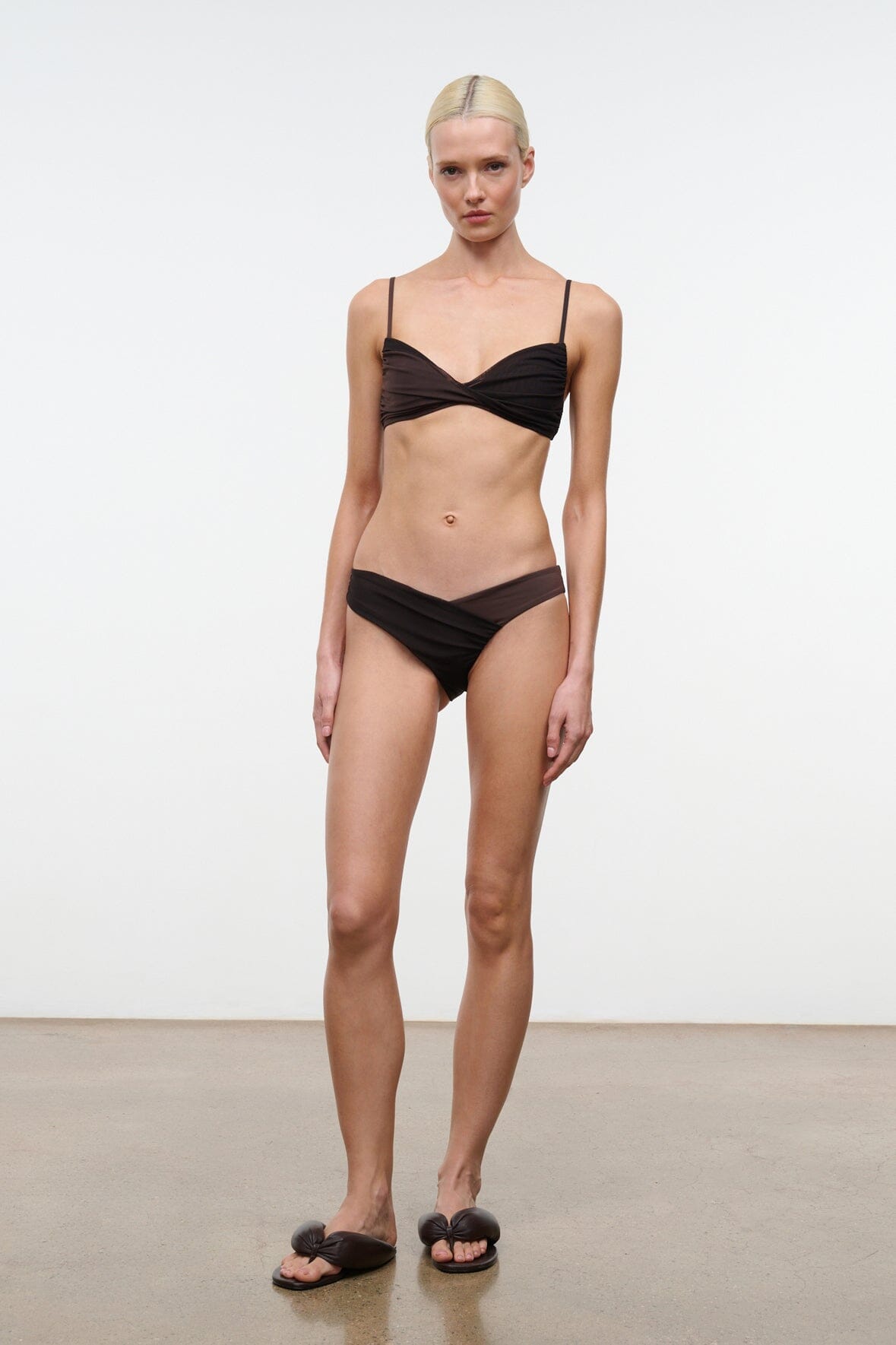 La Mer Bikini Top | Espresso Dark Chocolate — 4