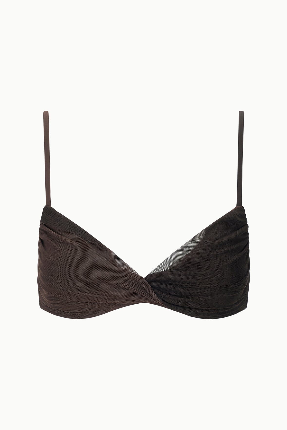 La Mer Bikini Top | Espresso Dark Chocolate — 6