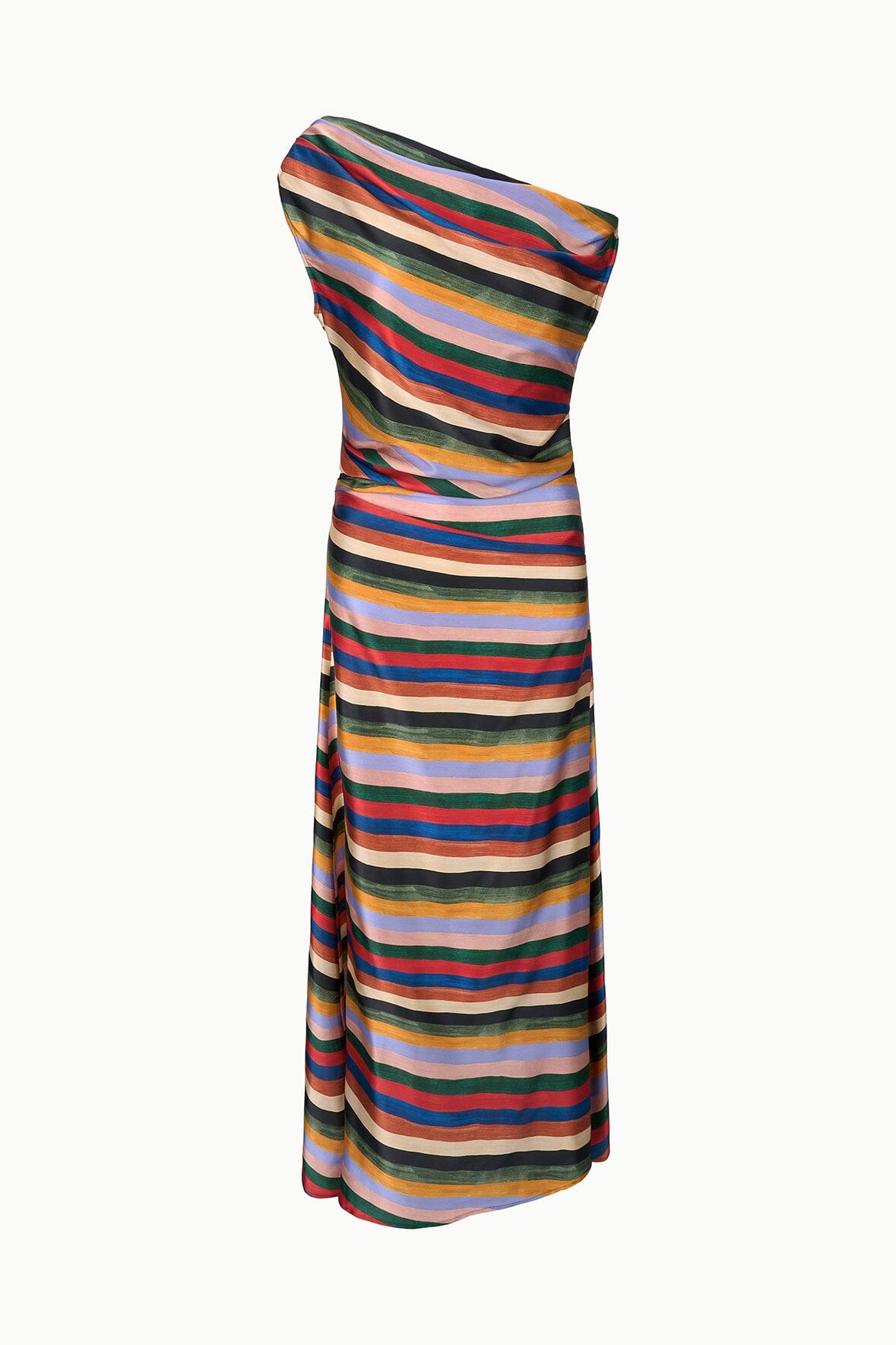 Phare Silk Maxi Dress | Artist Stripe — 5