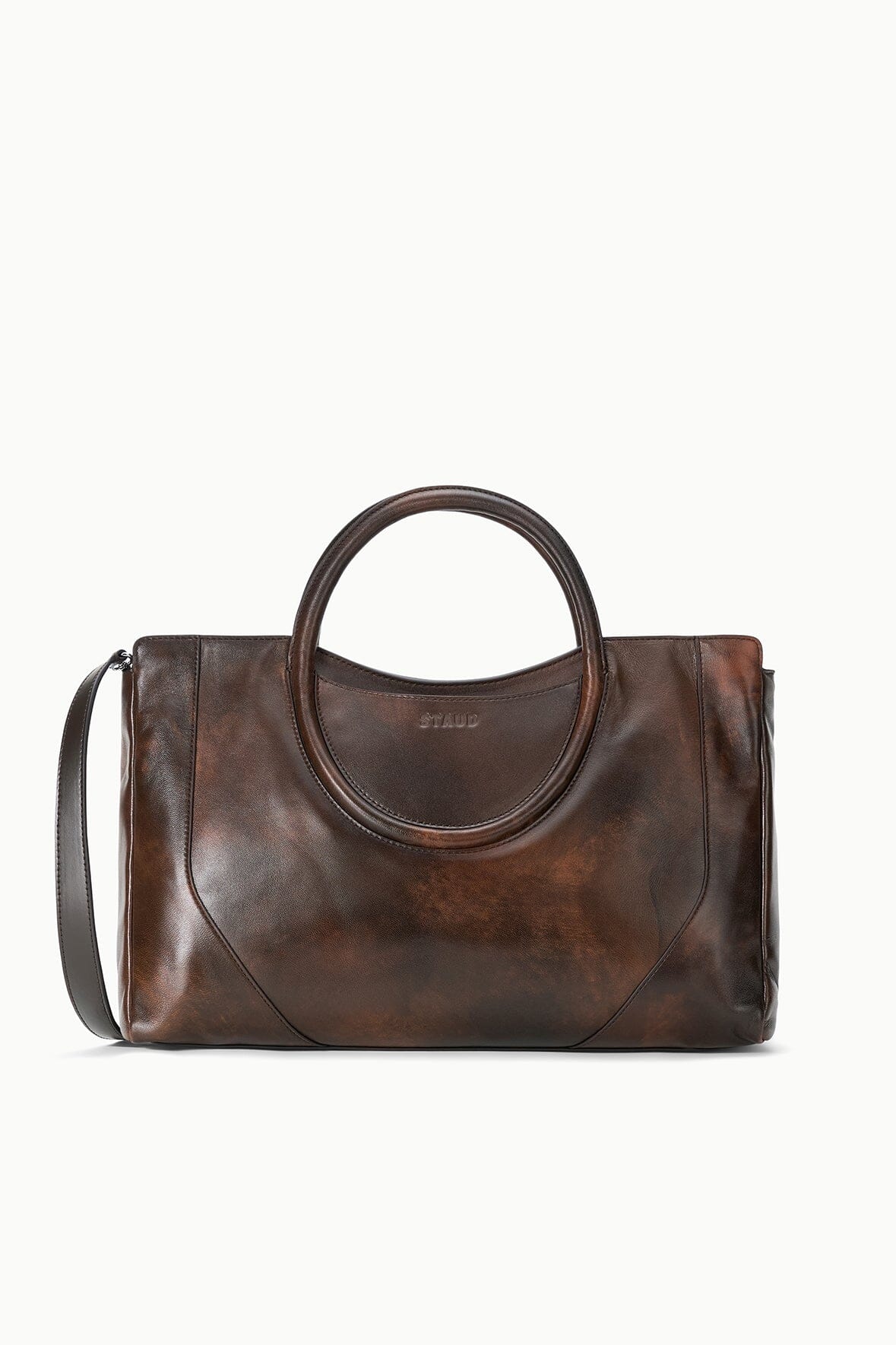 Maude Satchel | Espresso Distressed — 1