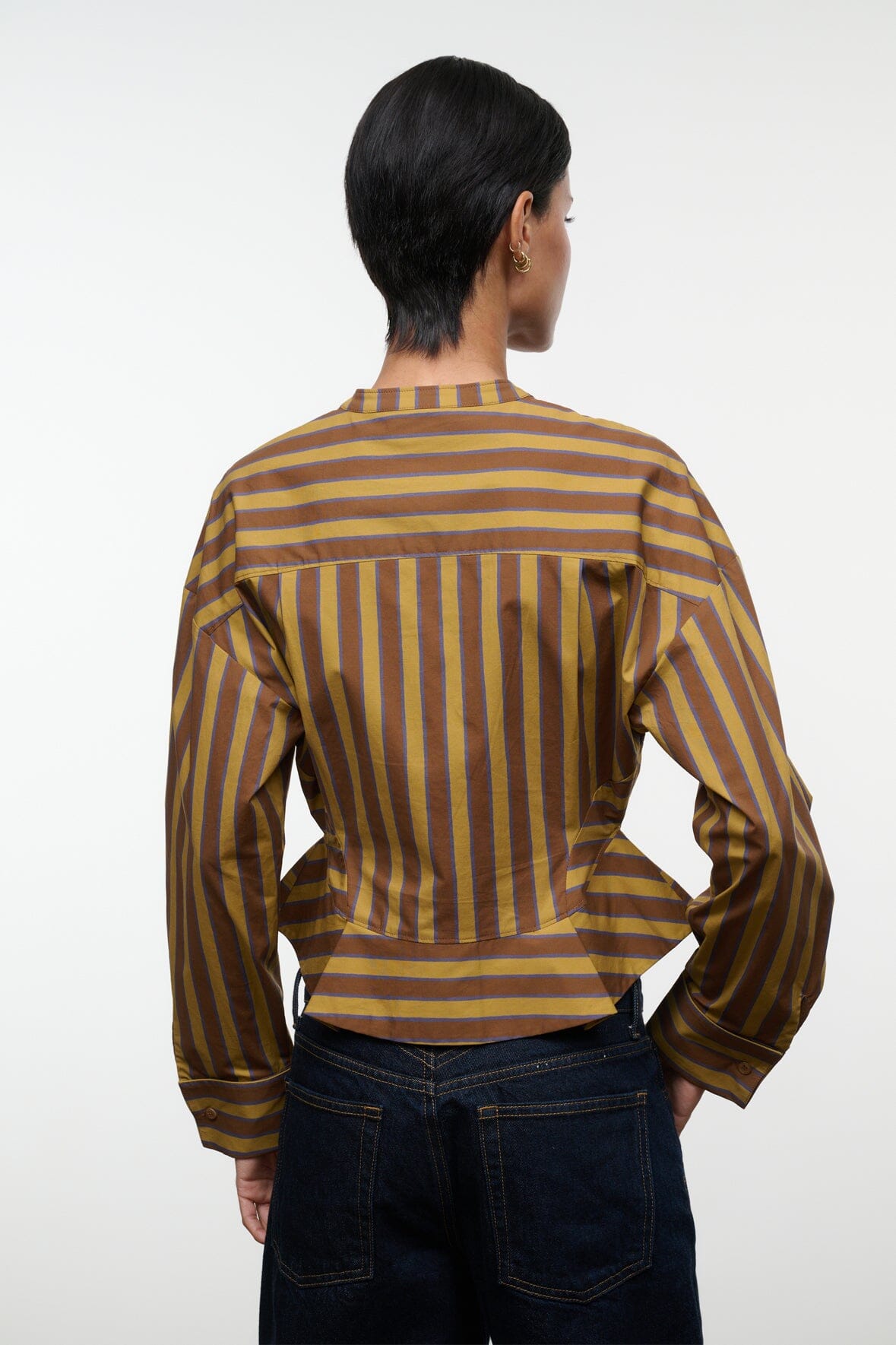 Rhys Top | Cigar Stripe — 4