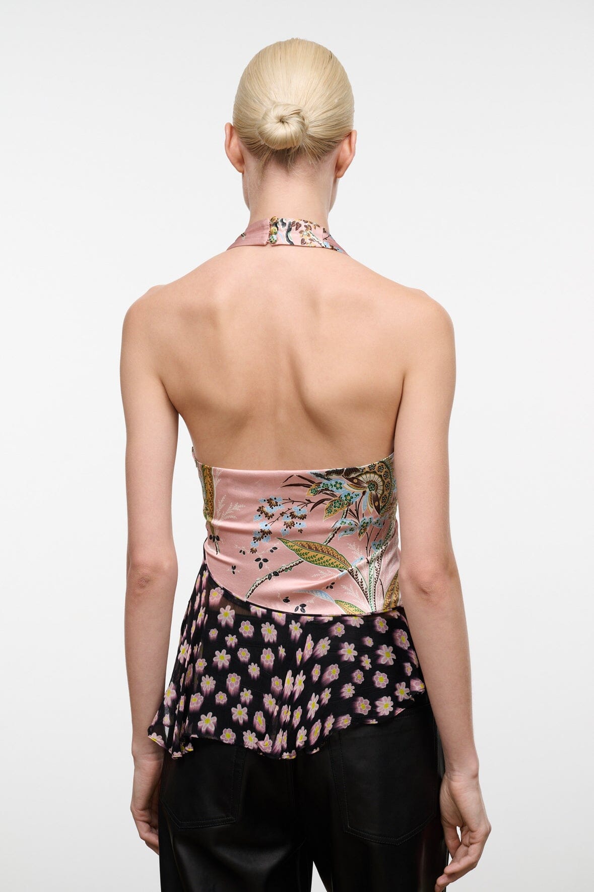 Maeva Silk Top | Tapestry Rose Multi — 3